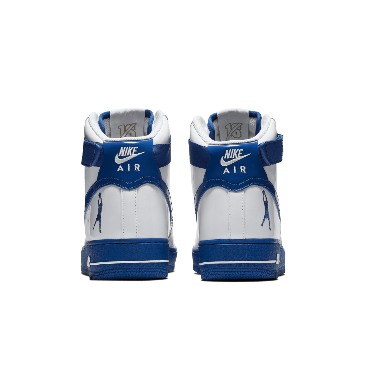 Nike air force high tops blue online