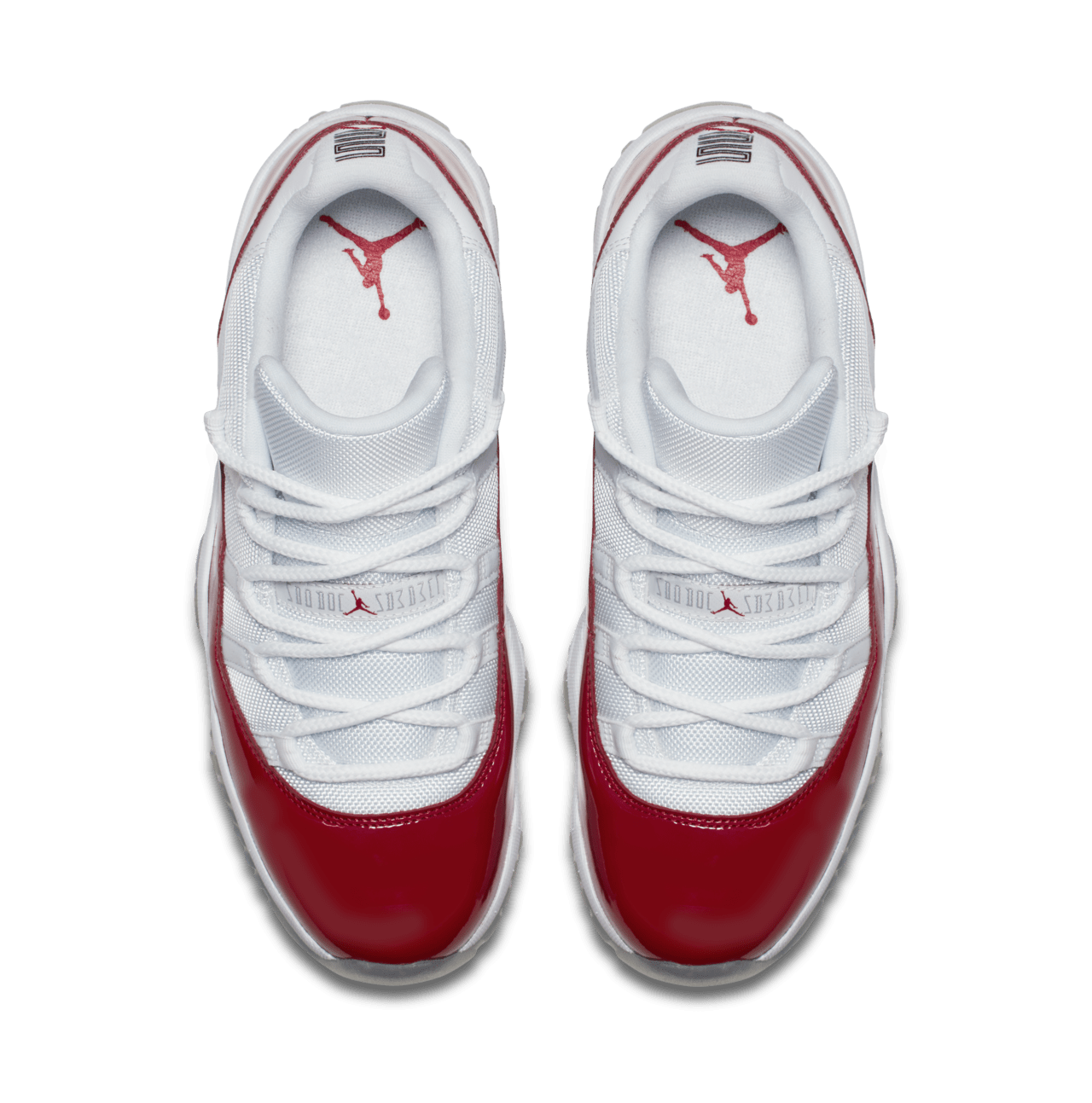 Jordan 11 cream red best sale