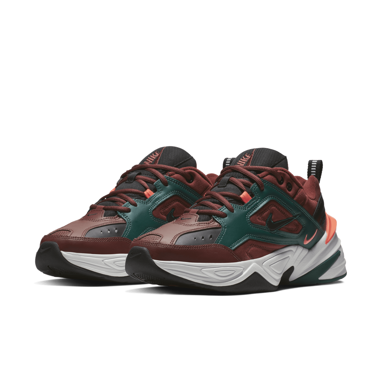 Nike M2K Tekno Pueblo Brown Rain Forest Bright Mango Release Date. Nike SNKRS