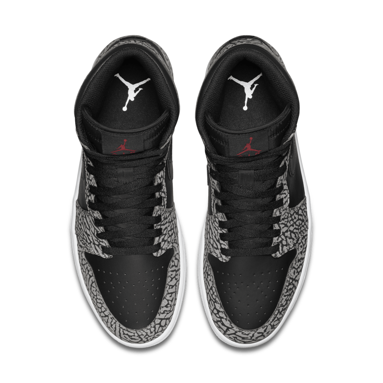 Jordan 1s grey and black best sale