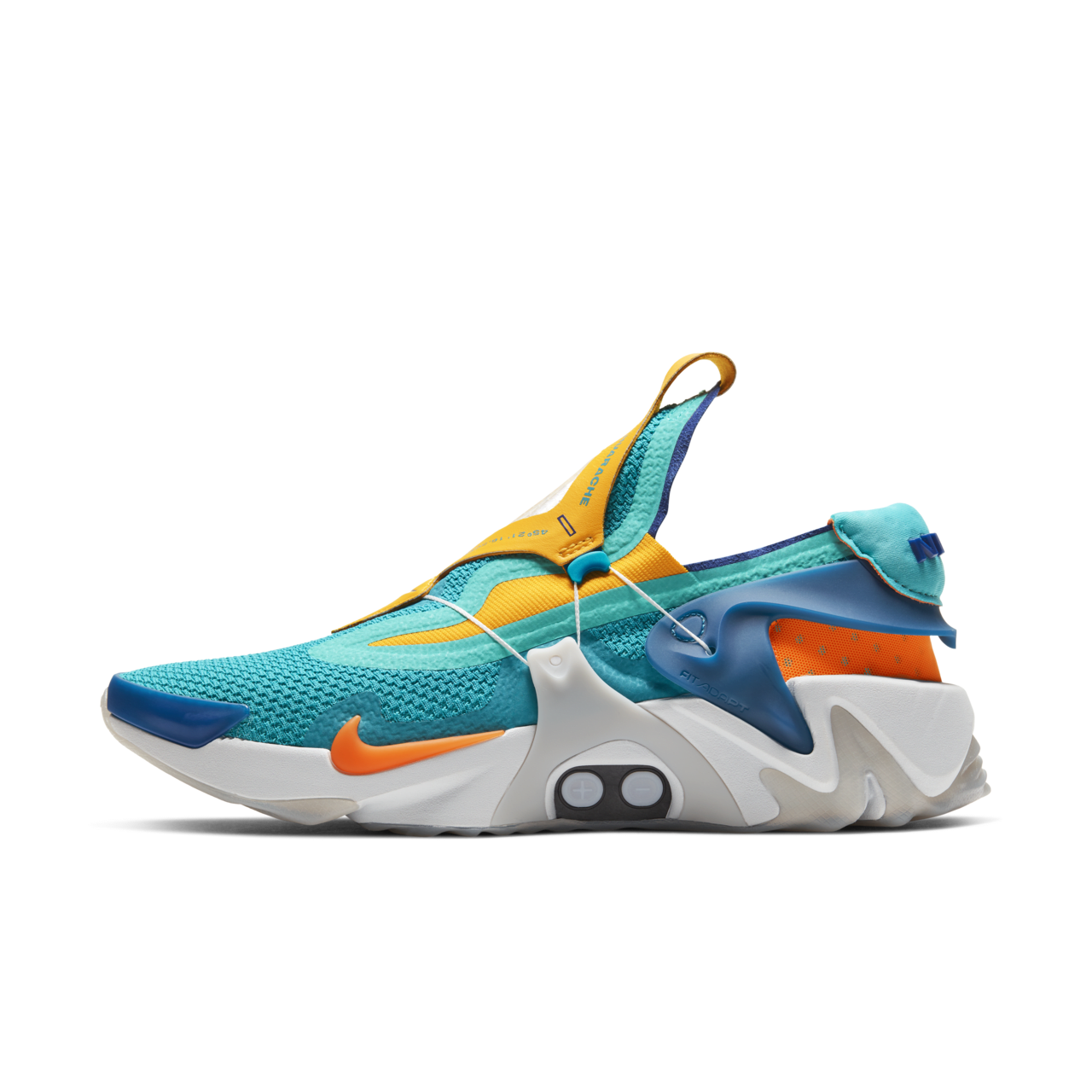 Adapt Huarache 'Hyper Jade/Total Orange' Release Date