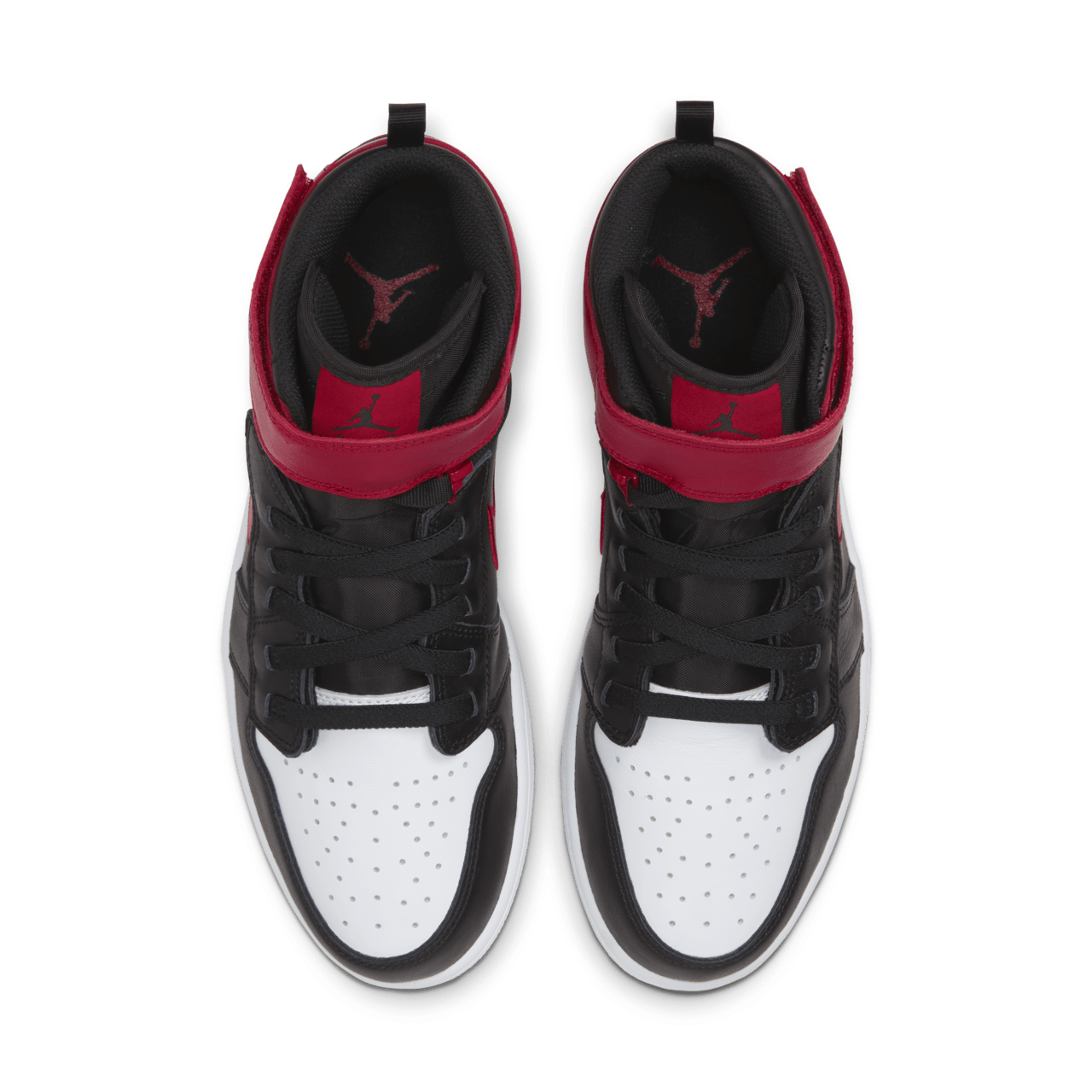 【NIKE公式】エア ジョーダン 1 HIGH フライイーズ 'Black/Particle Grey/White/Gym Red' (CQ3835-001 / AJ I HIGH FLYEASE)