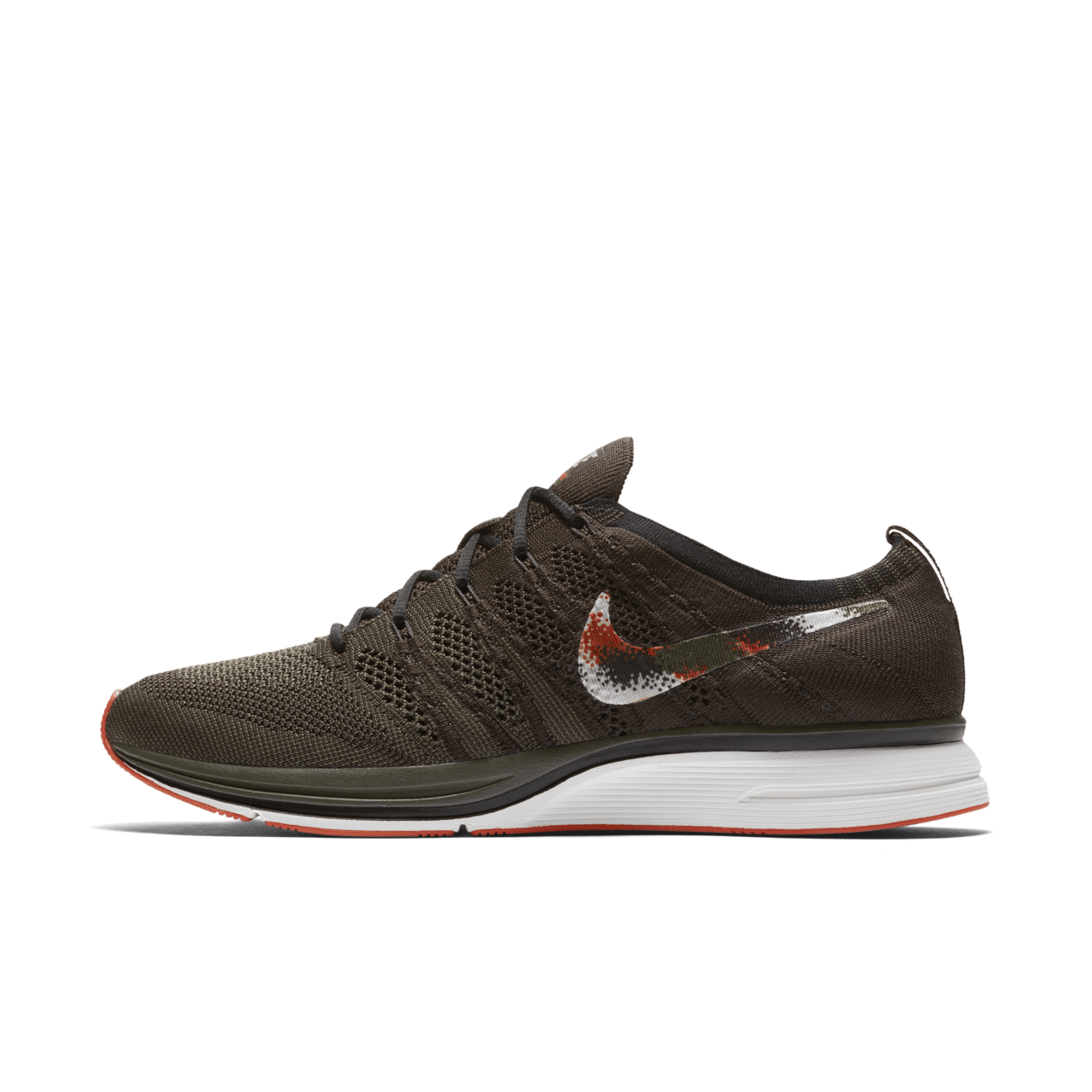 Nike flyknit trainer womens brown on sale