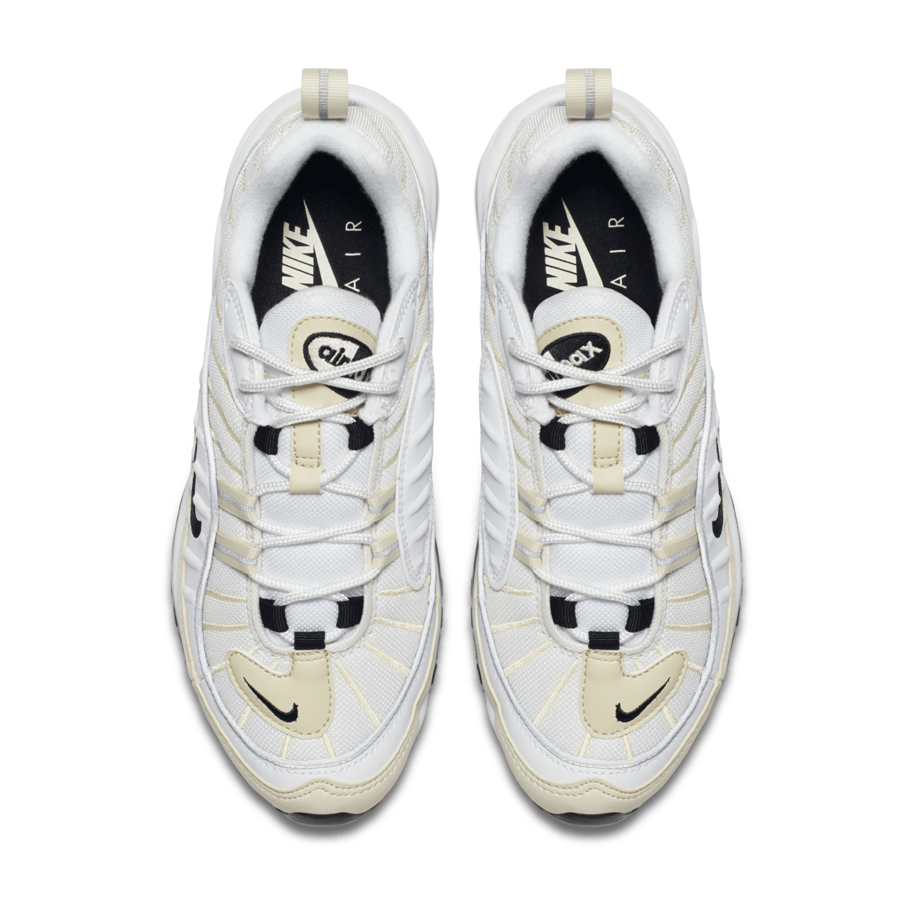 Nike air max 98 black and white womens best sale