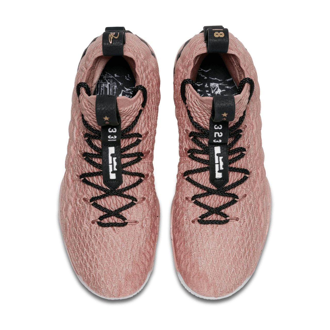 Nike lebron 15 rust pink/black hotsell