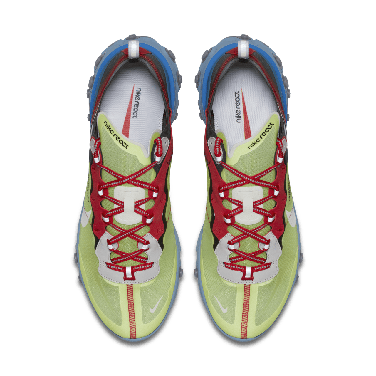 Nike React Element 87 Undercover 'Volt & Black & University Red' Release Date