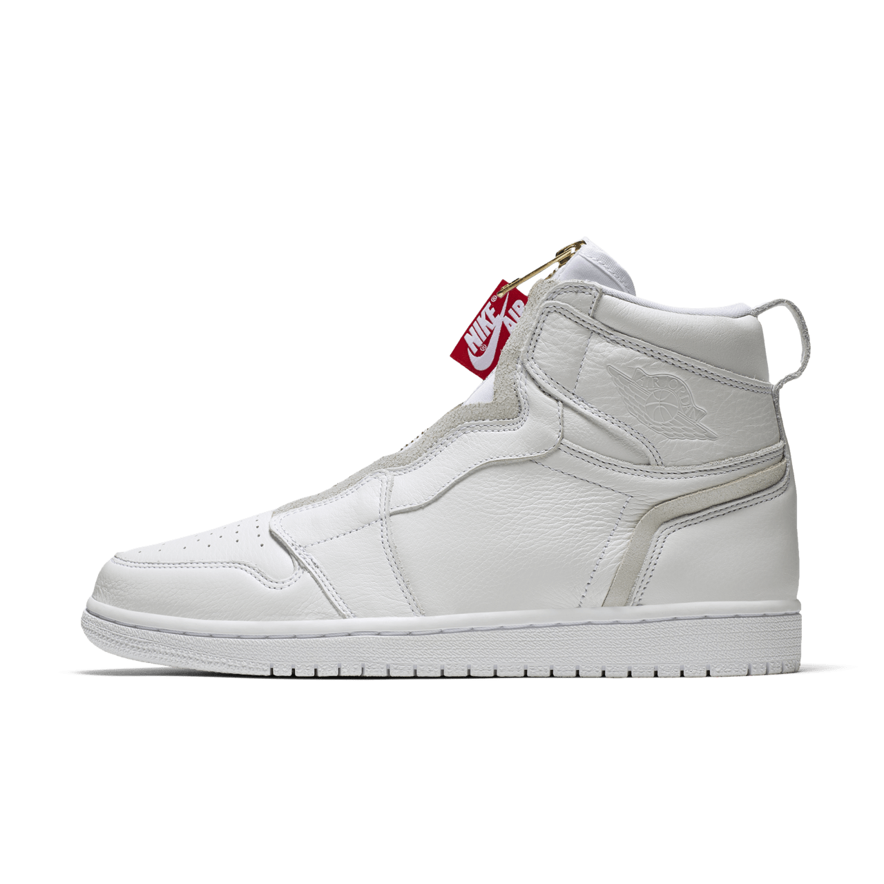 Nike high top with zipper hotsell