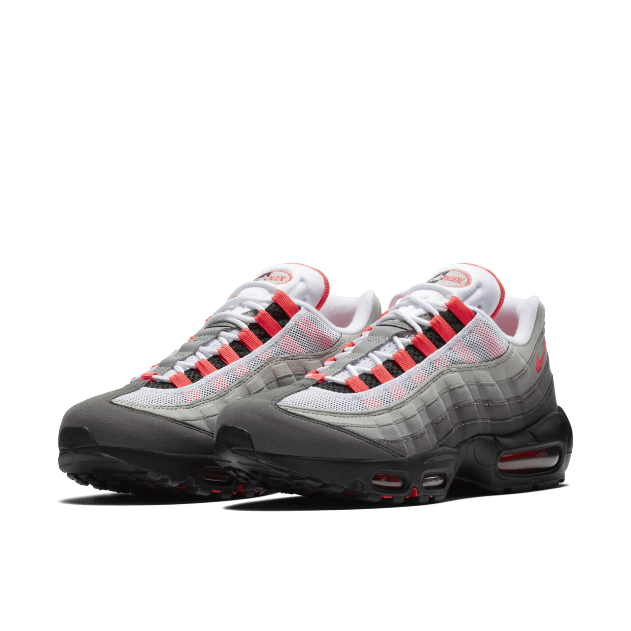 Air max 95 red white grey on sale