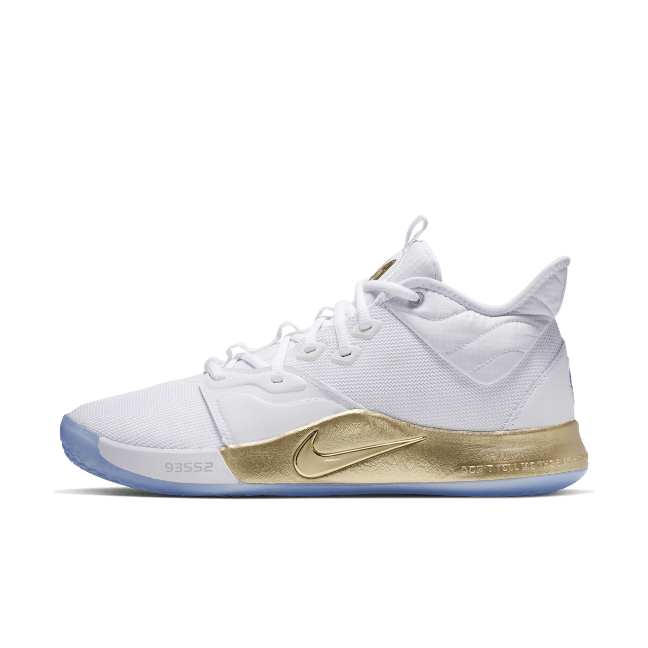 Nike pg 3 gold on sale