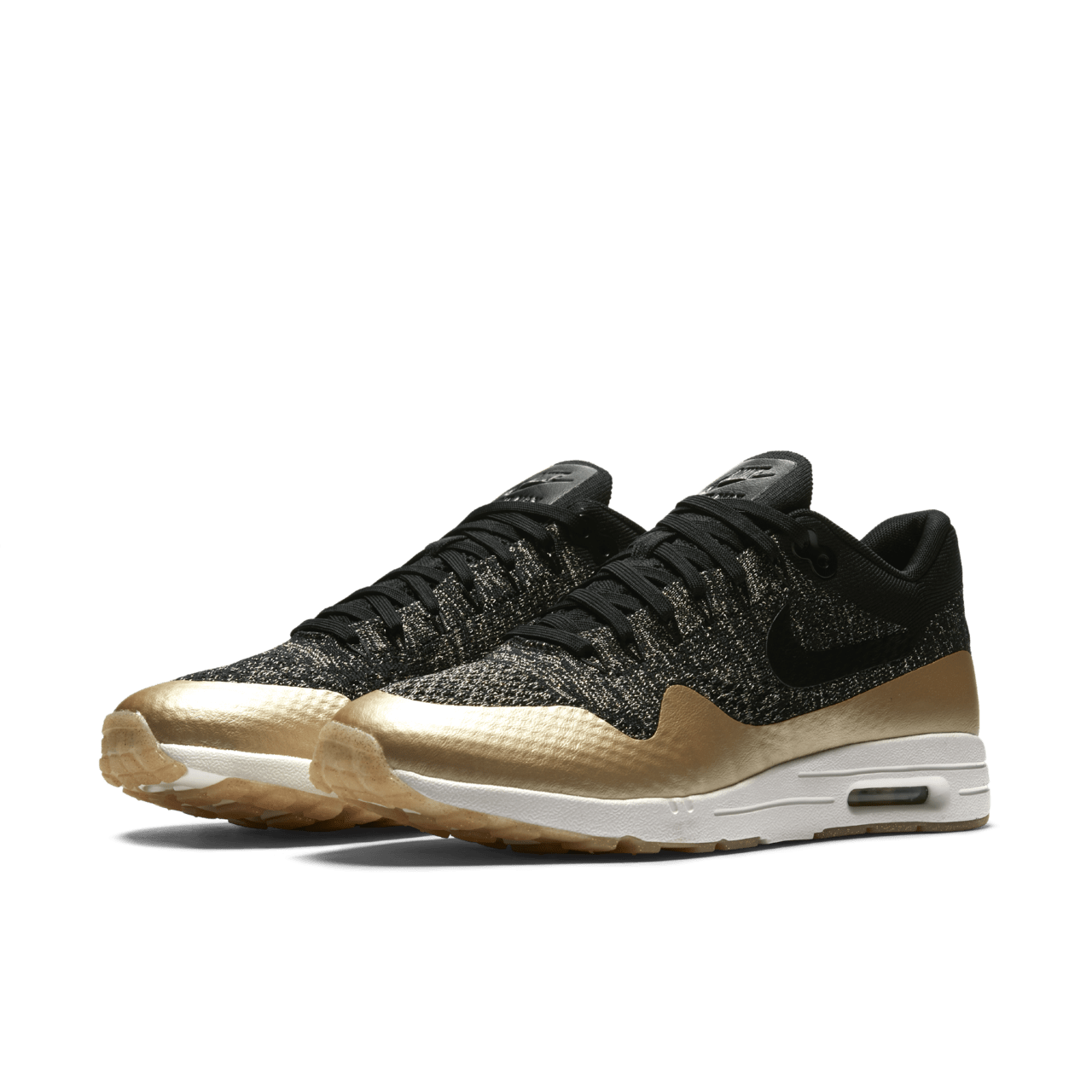 Nike air max 1 premium sp black gold best sale