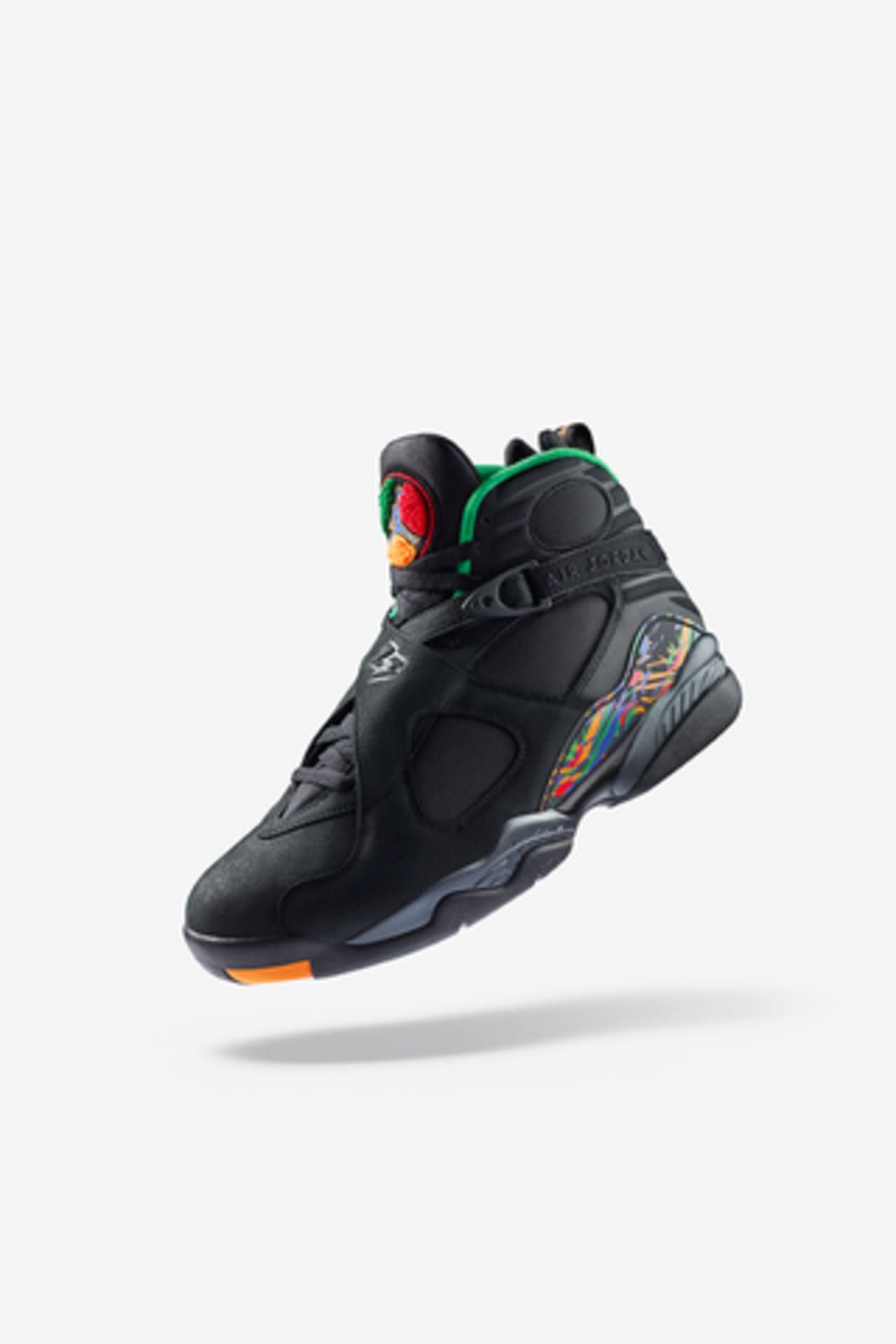 Air Jordan 8 Black Orange Aloe Verde Release Date. Nike SNKRS