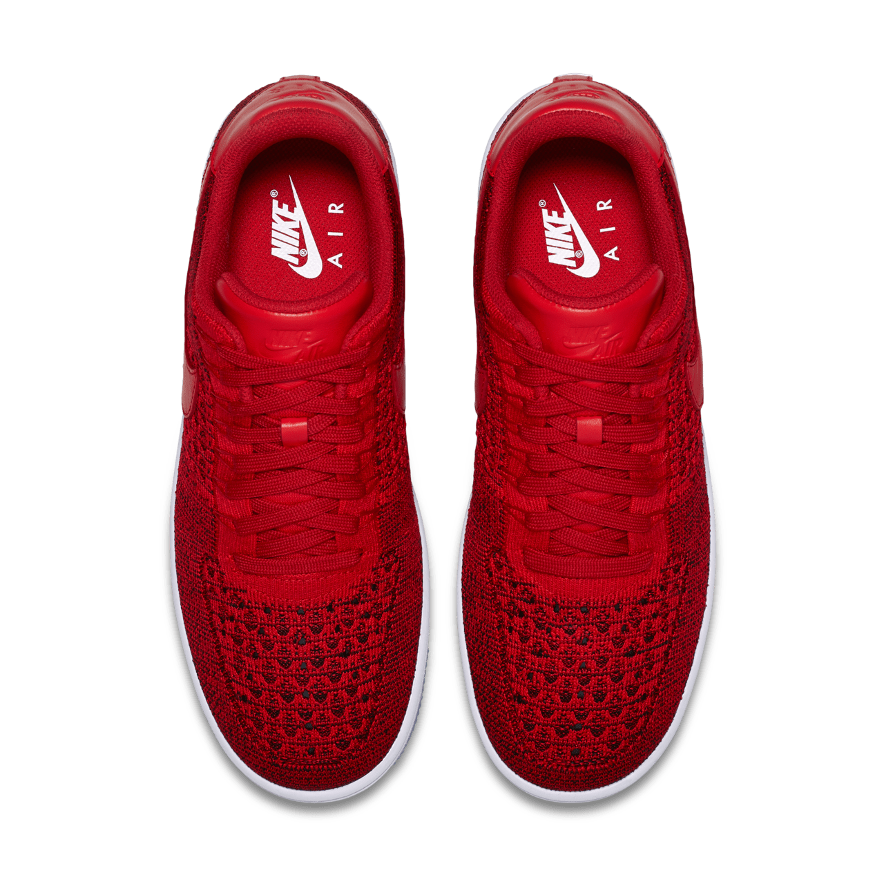 Nike air force 1 red flyknit best sale