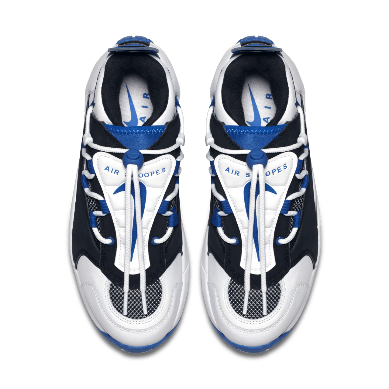 Women s Nike Air Swoopes II White Black Game Royal Release Date. Nike SNKRS