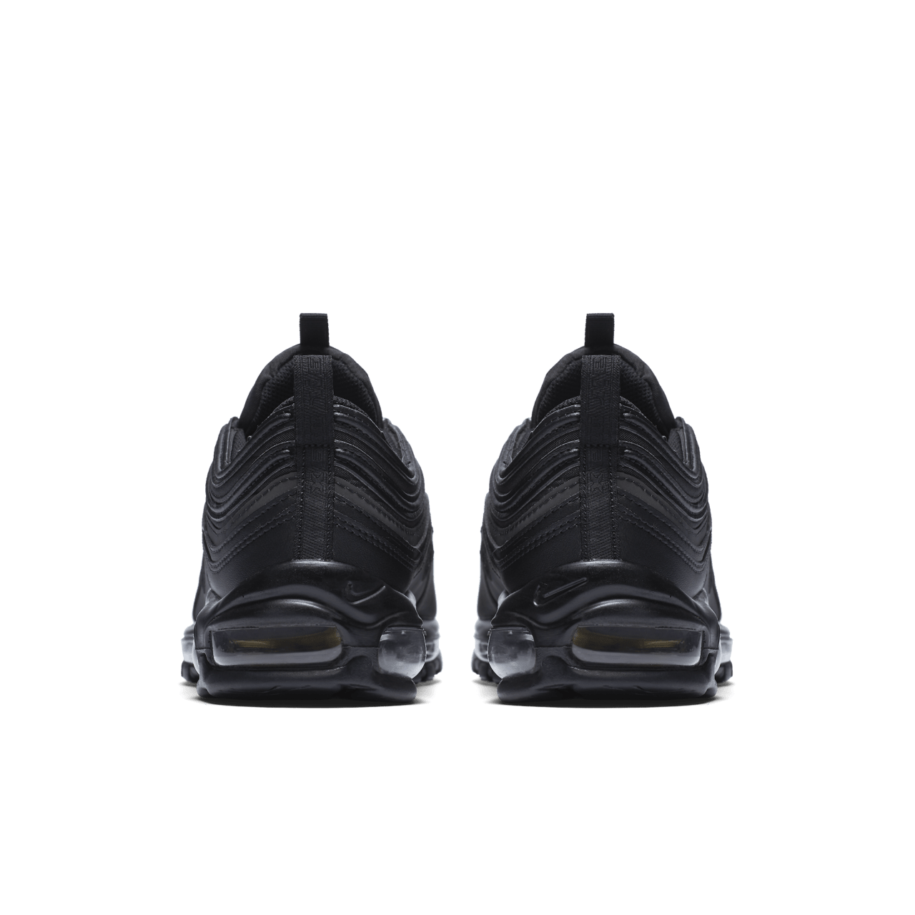 Nike 97s black and gold best sale