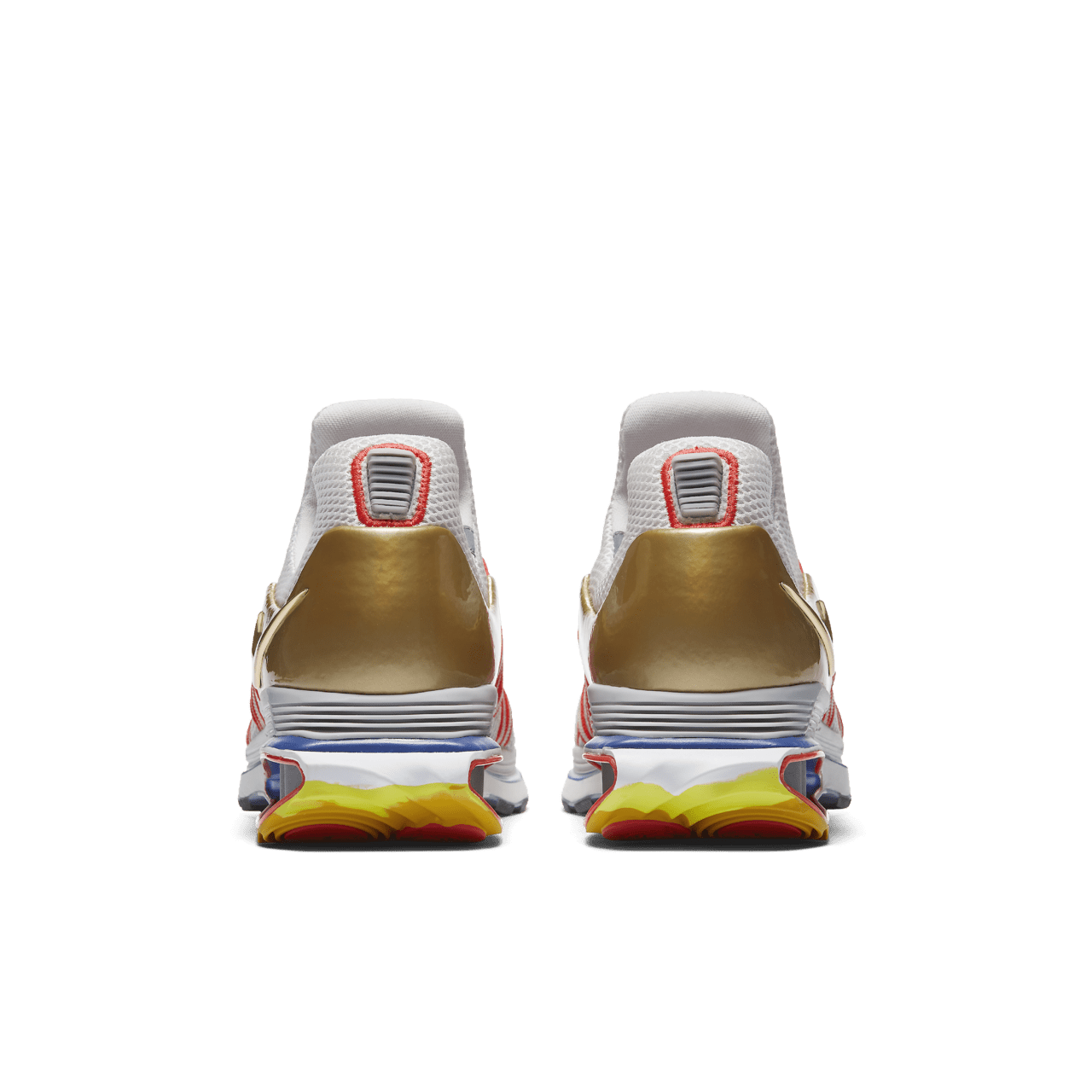 Nike shox gravity metallic gold hotsell