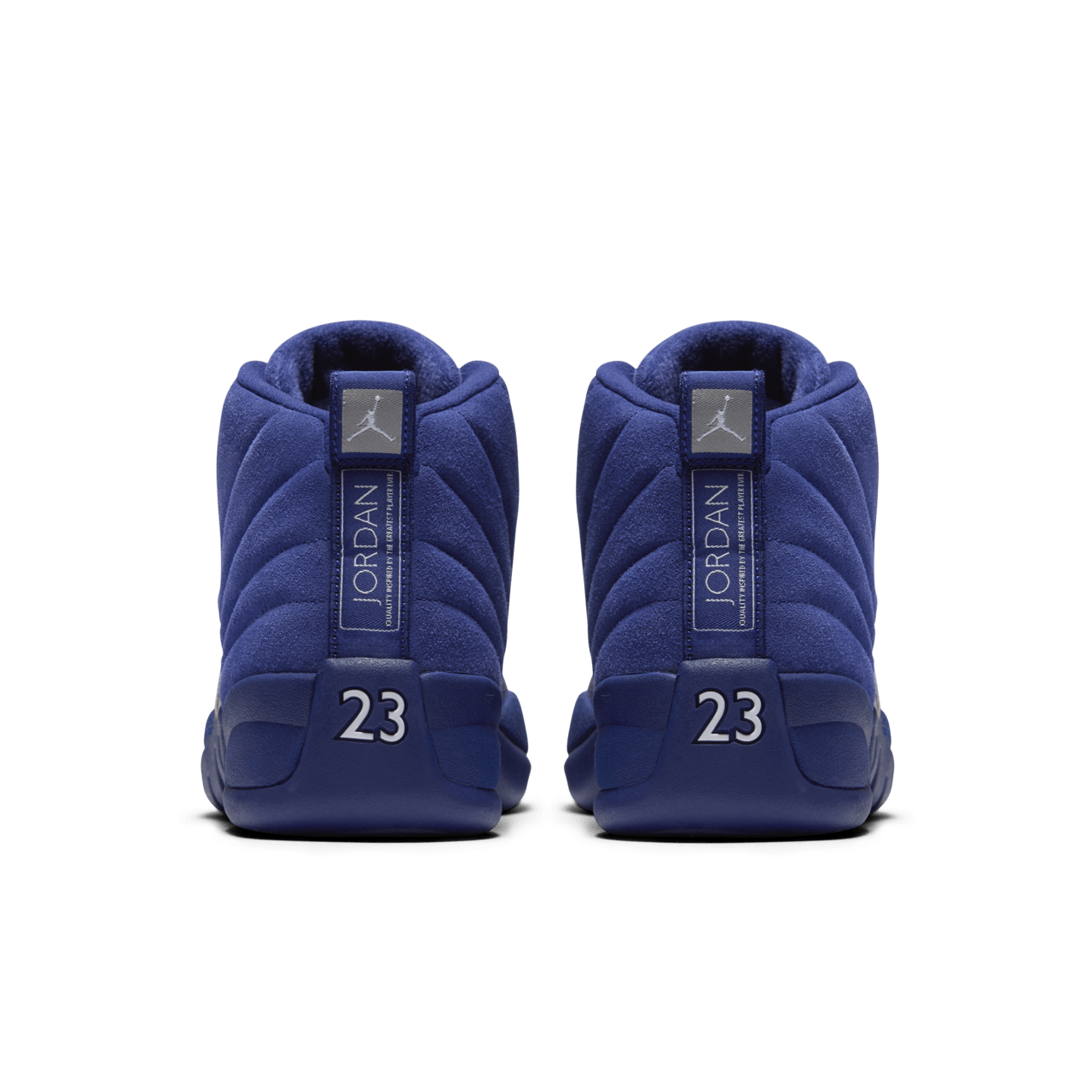 Navy blue and red jordan 12s best sale