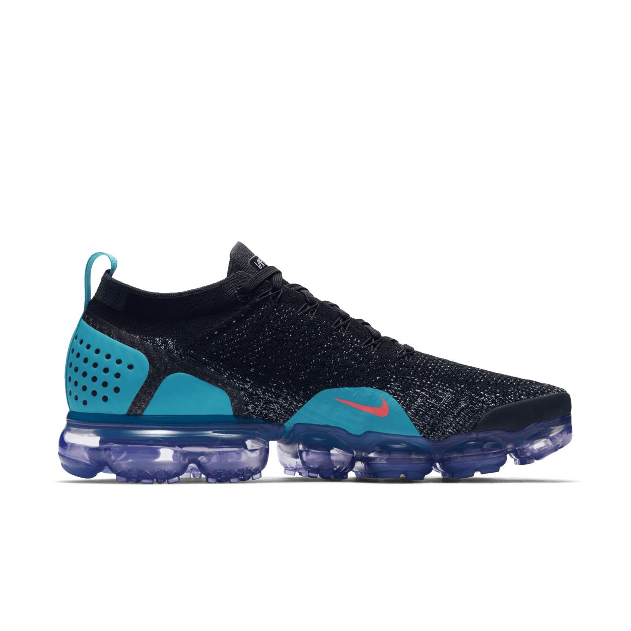 Nike Air Vapormax Flyknit 2.0 Black Hot Punch Release Date. Nike SNKRS