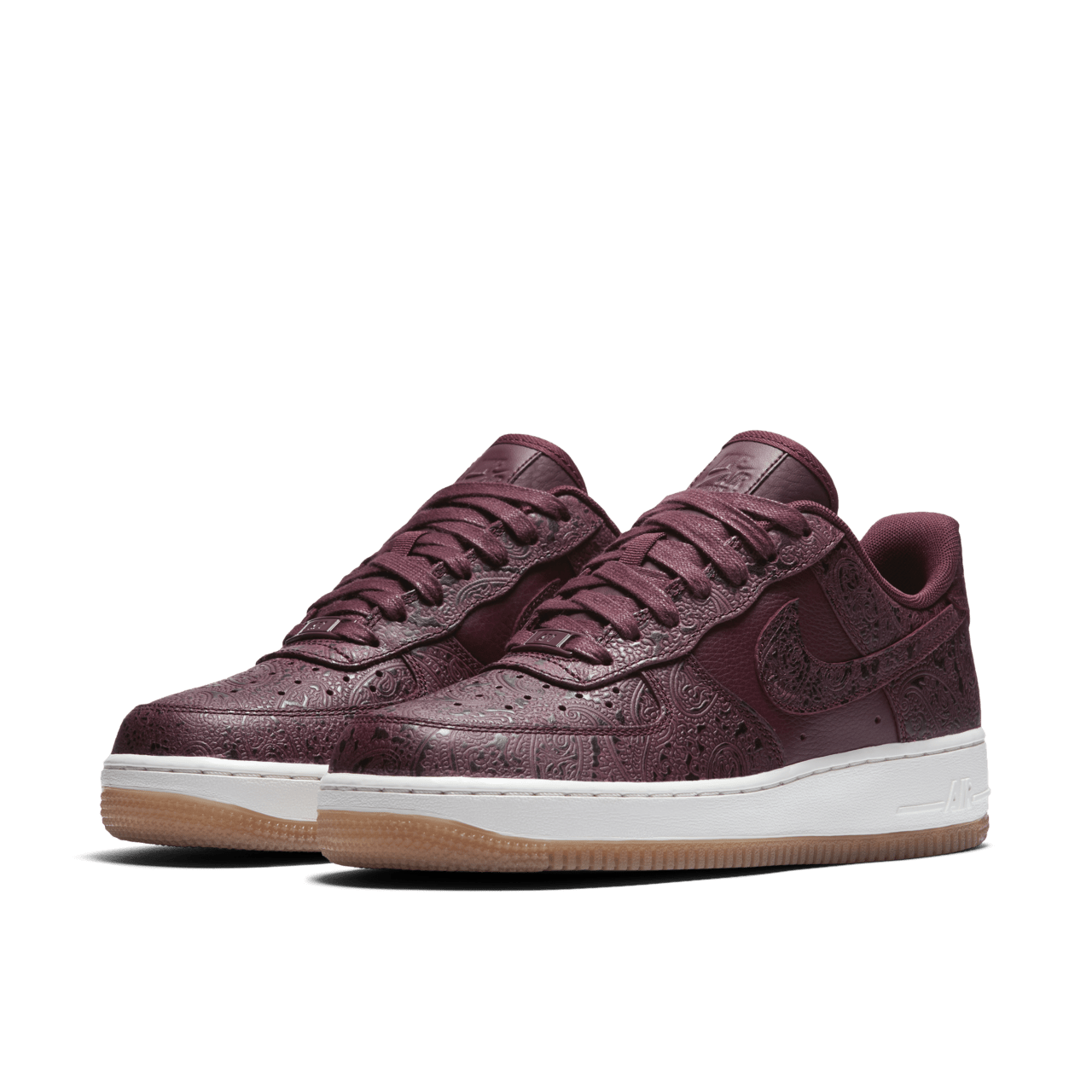 Women s Nike Air Force 1 Night Maroon Sail Release Date. Nike SNKRS