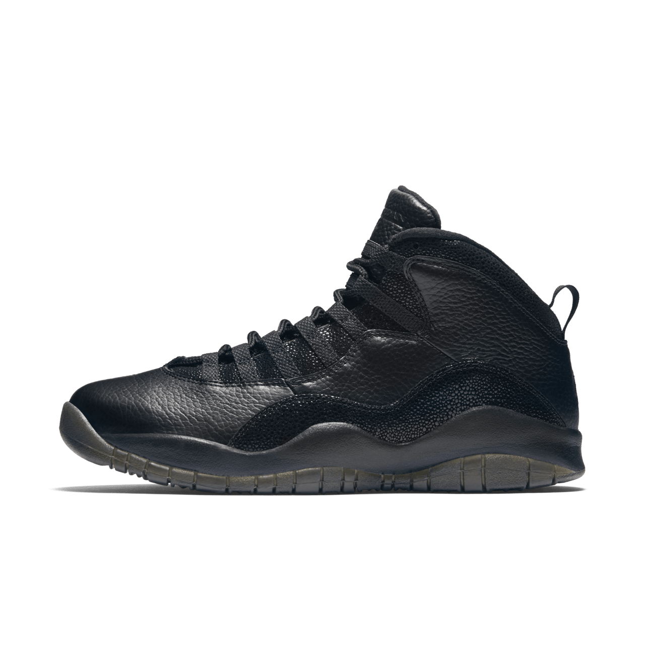 Black and grey jordan 10 online