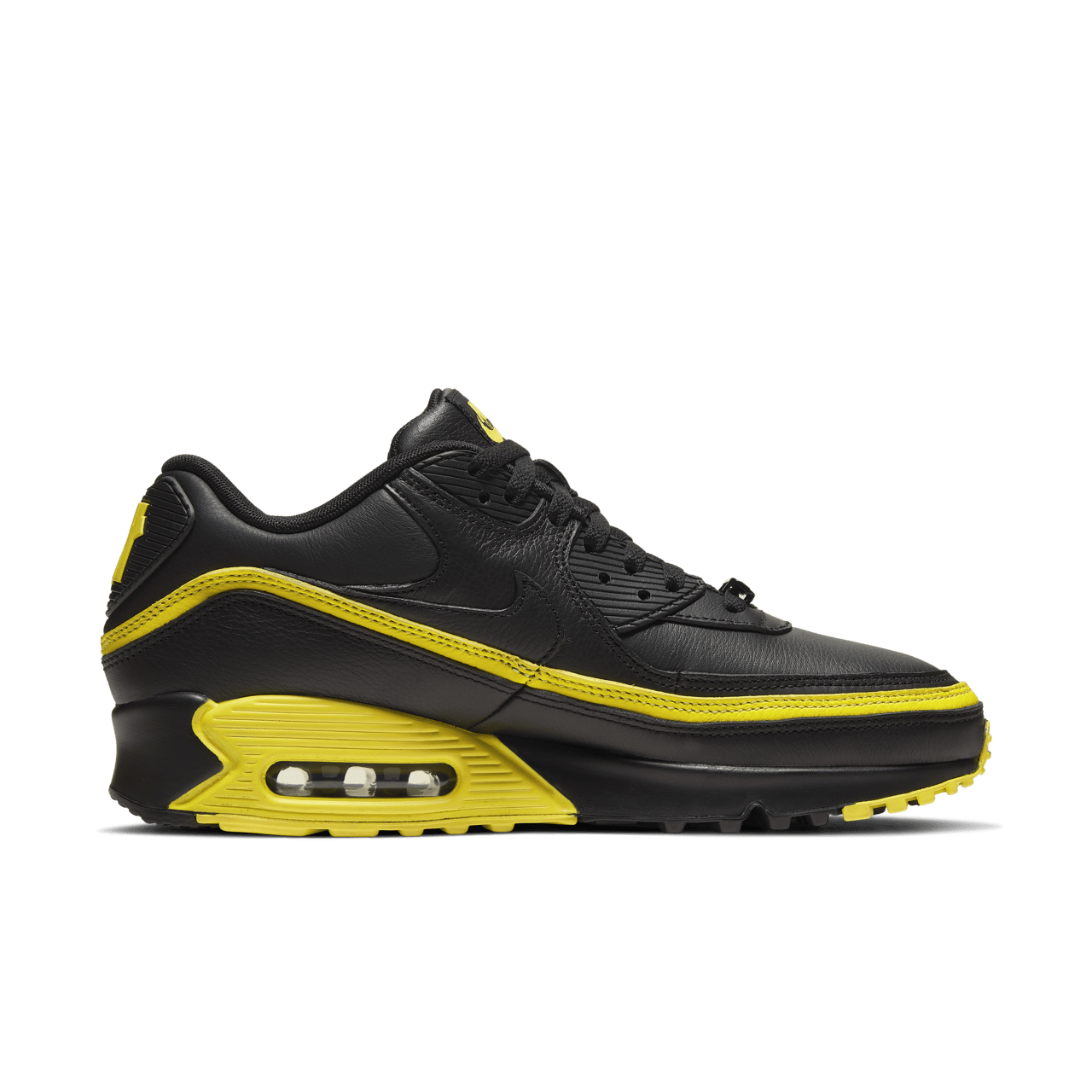 Air Max 90 x Undefeated Black Opti Yellow Release Date. Nike SNKRS