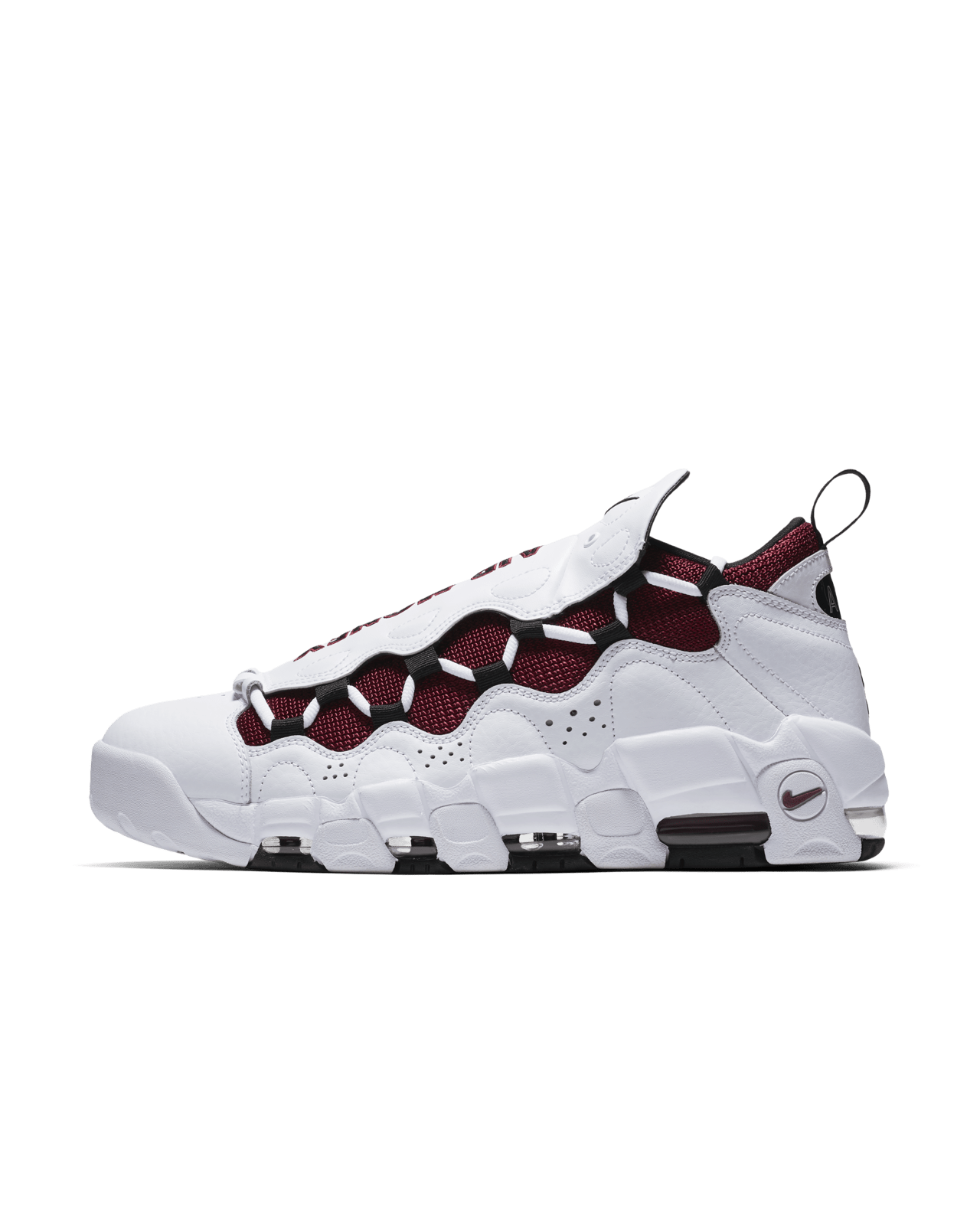 Nike Air More Money White Black University Red Release Date. Nike SNKRS