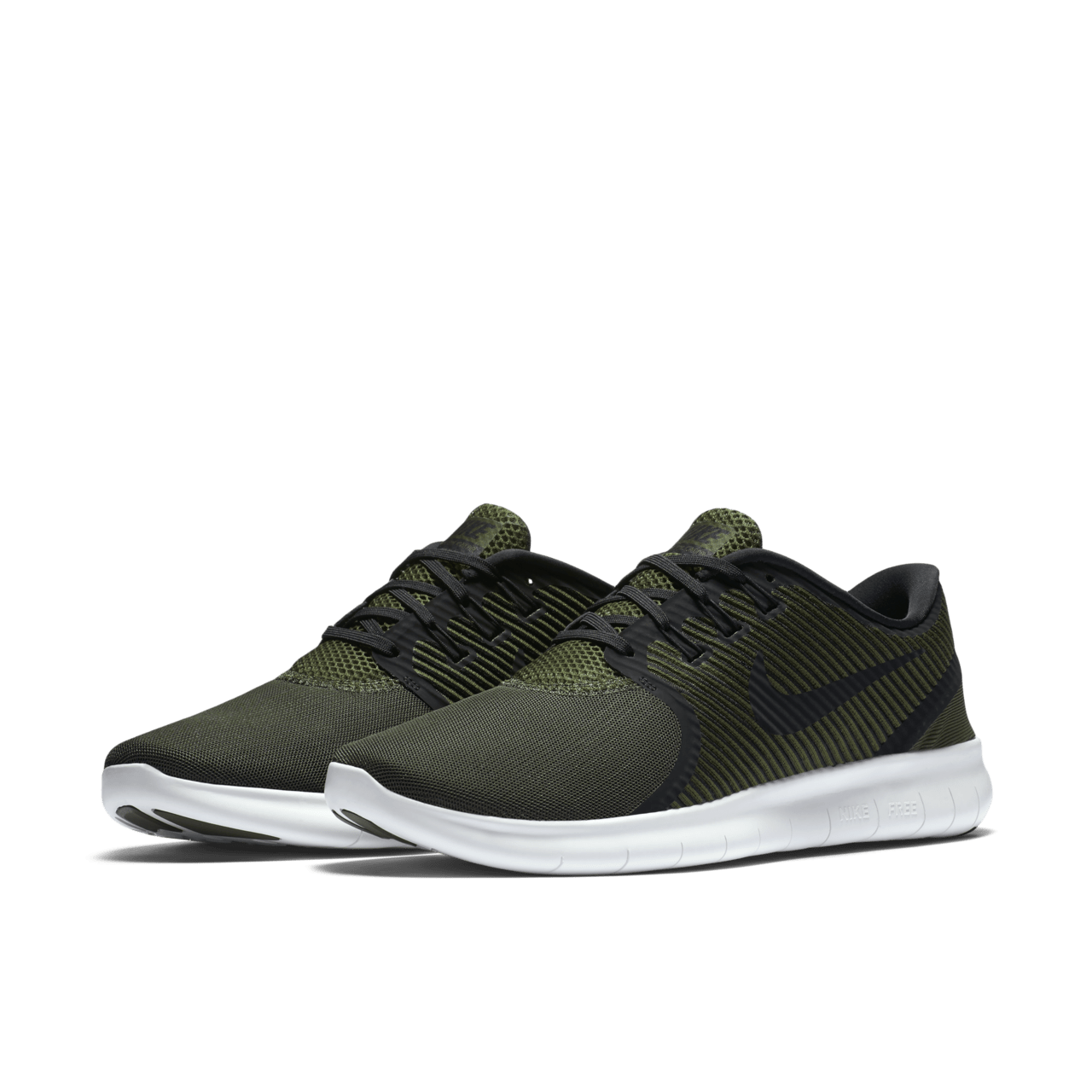 Nike free run khaki best sale