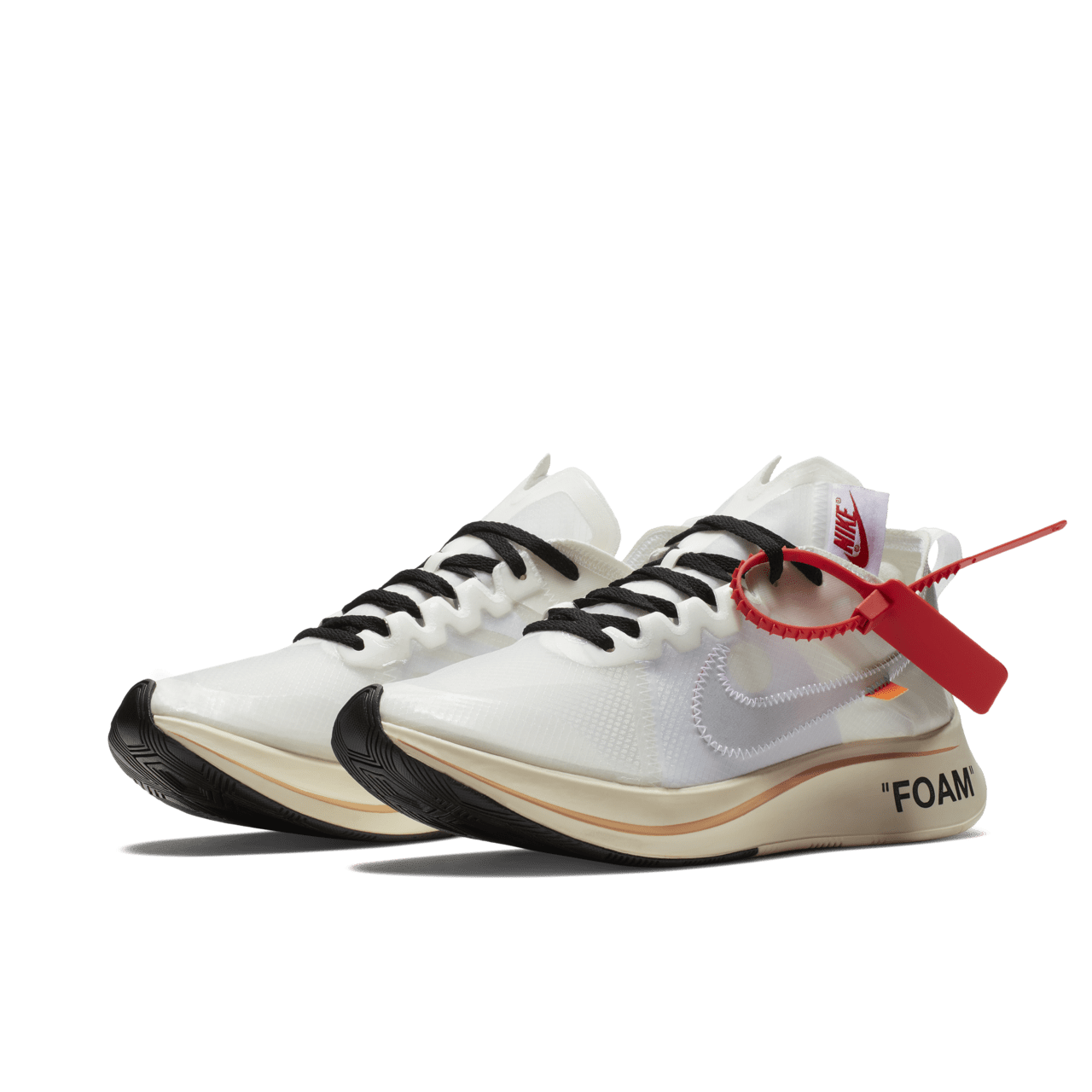 Nike zoom fly off white black release best sale