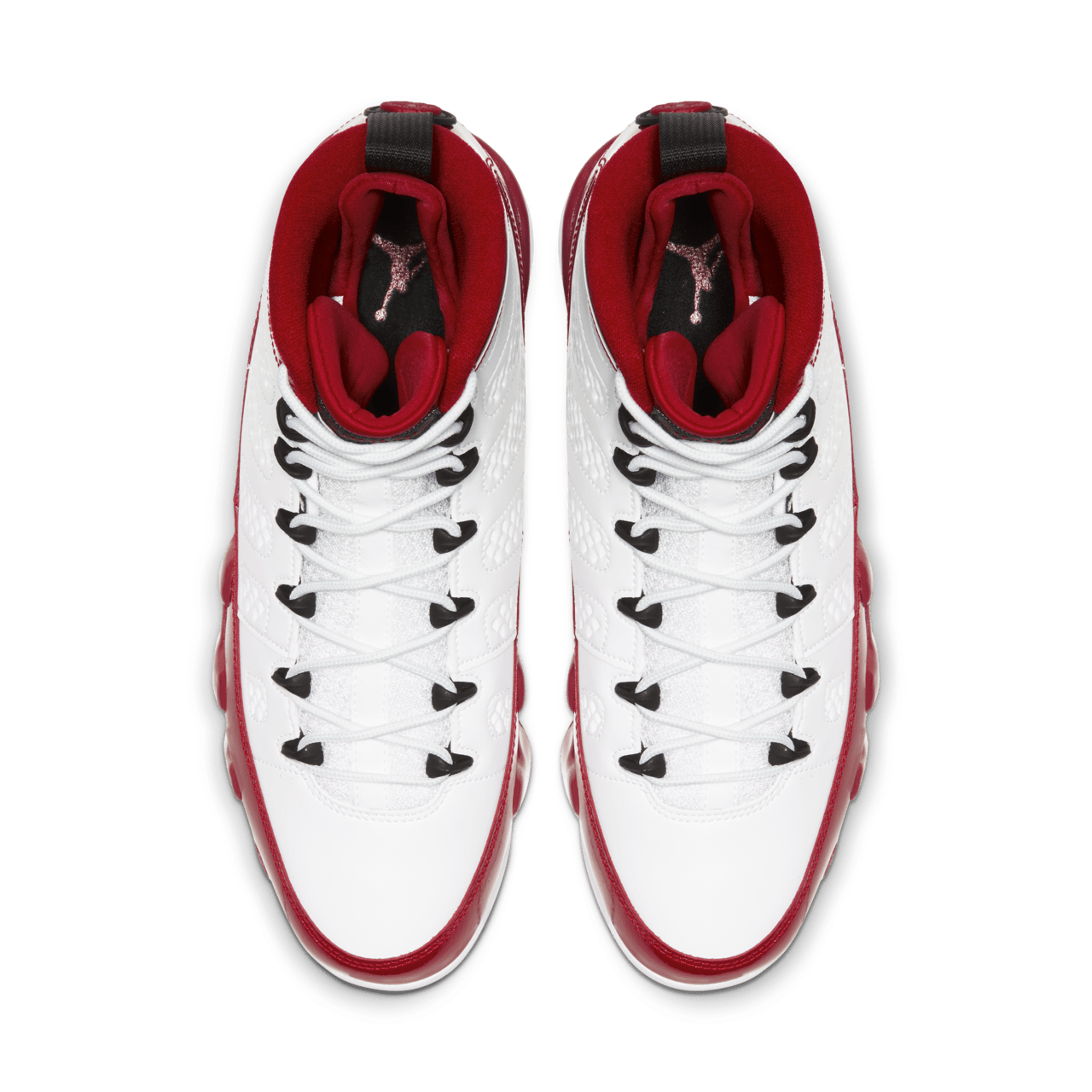 Jordan 9 retro white red online