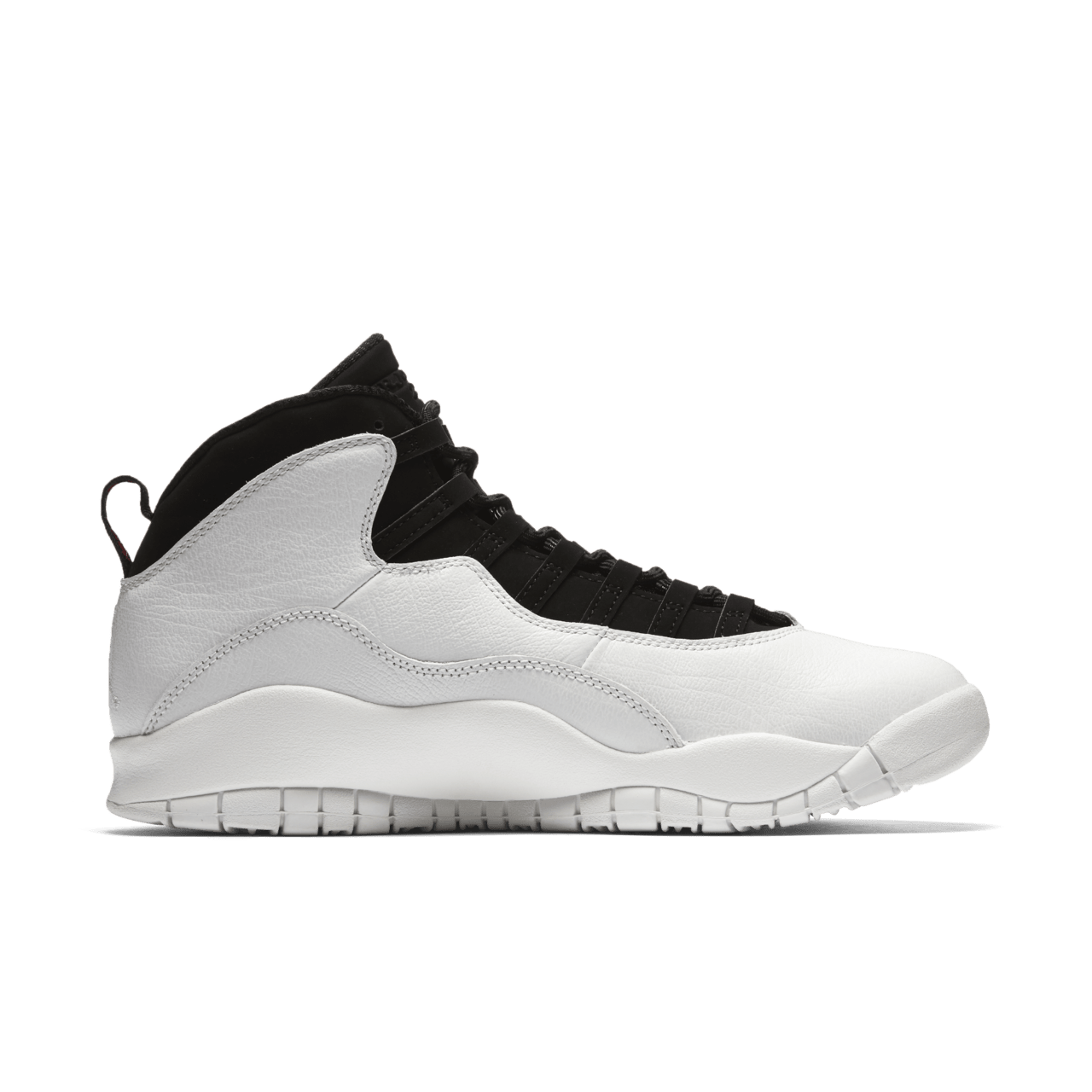 Air jordan 10 retro high og black white online