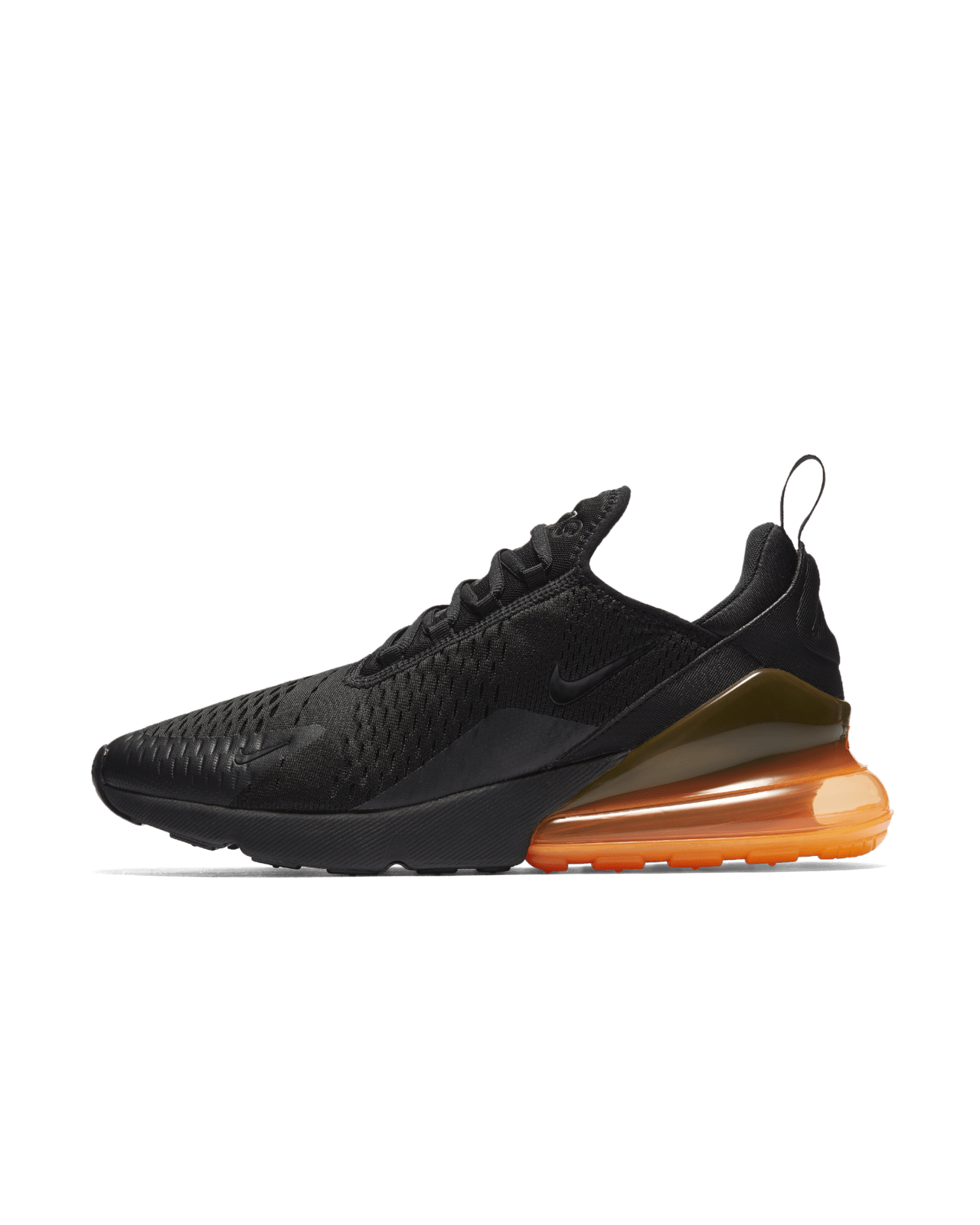 Orange and white nike air max 270 on sale