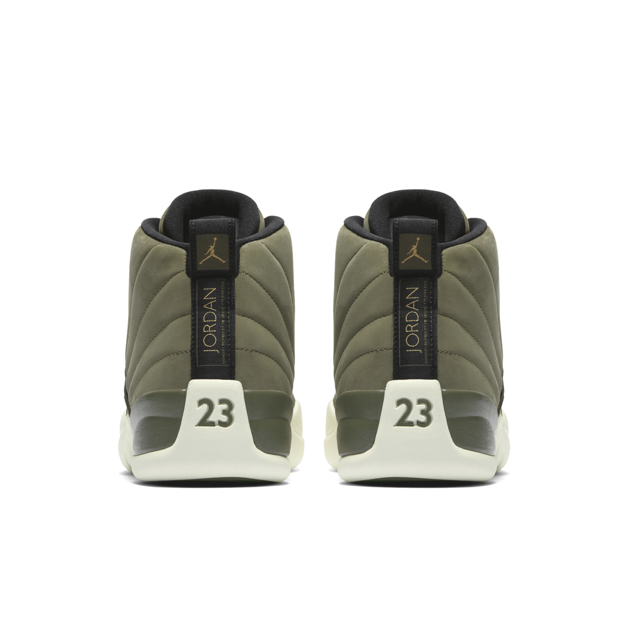 Air Jordan 12 Retro 'Olive Canvas & Metallic Gold' Release Date