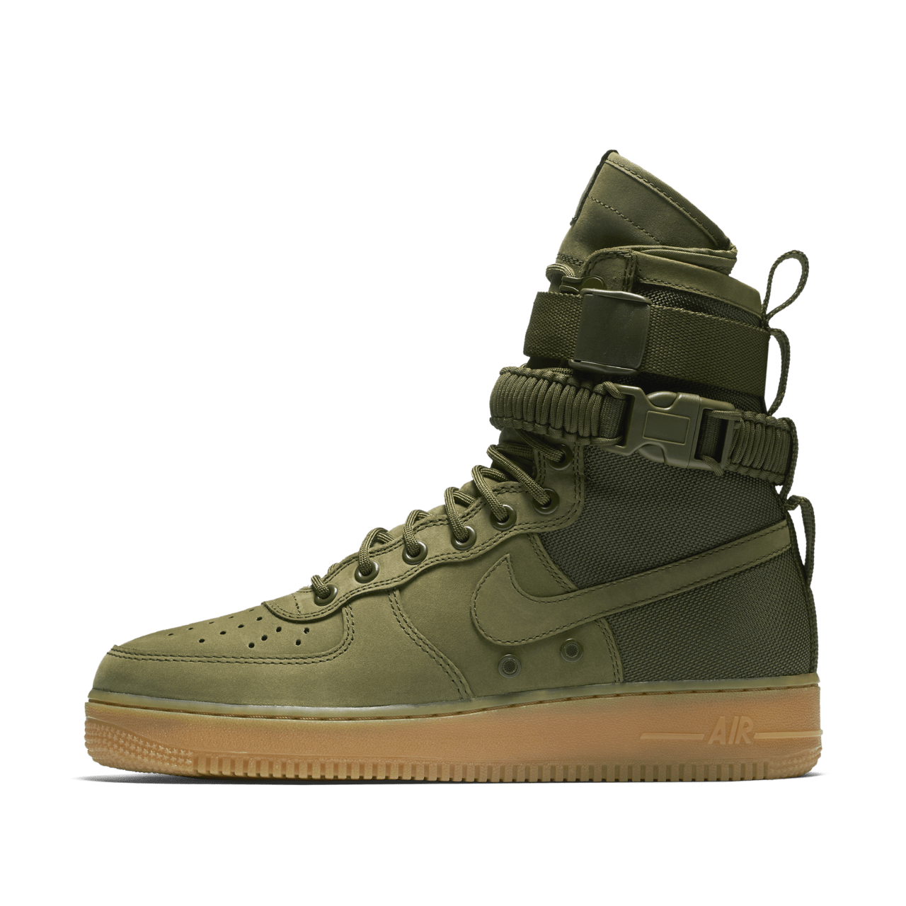 Nike Special Field Air Force 1 Faded Olive Gum Light Brown Release Date. Nike SNKRS