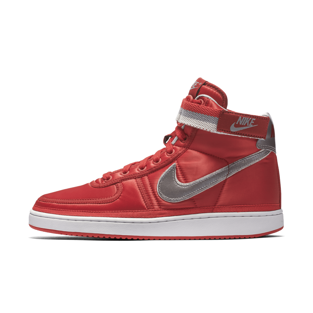 Nike Vandal High Supreme University Red Metallic Silver Release Date. Nike SNKRS