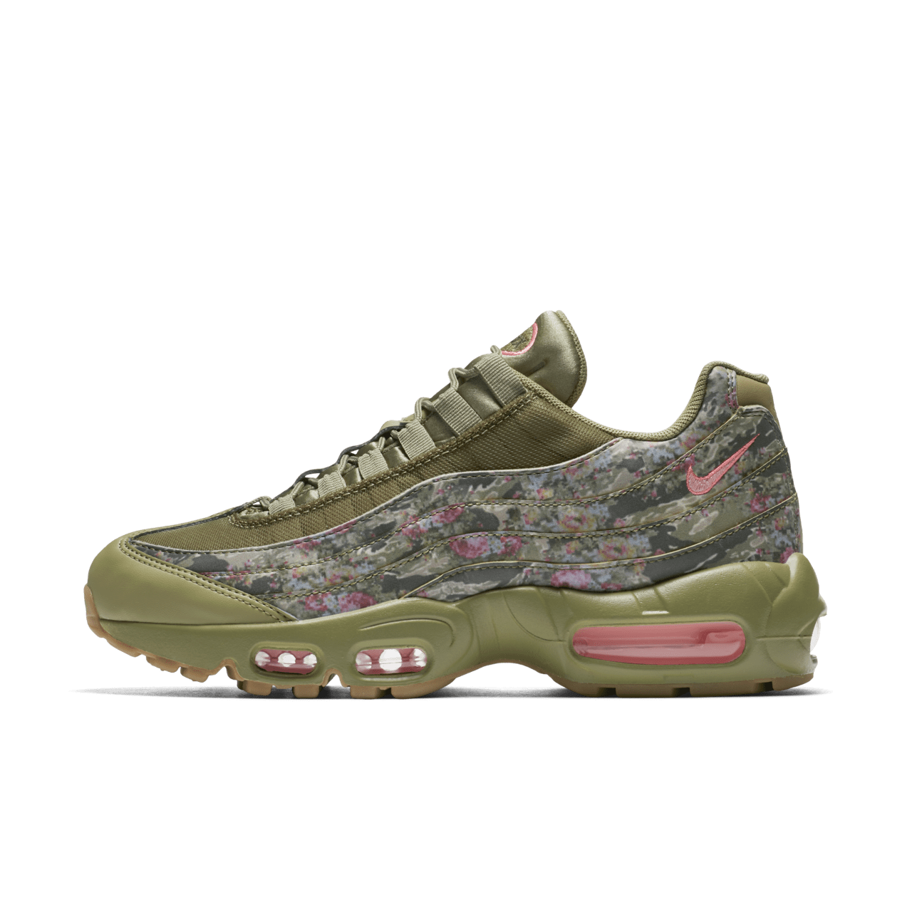 Women's Nike Air Max 95 'Neutral Olive & Arctic Punch' Release Date