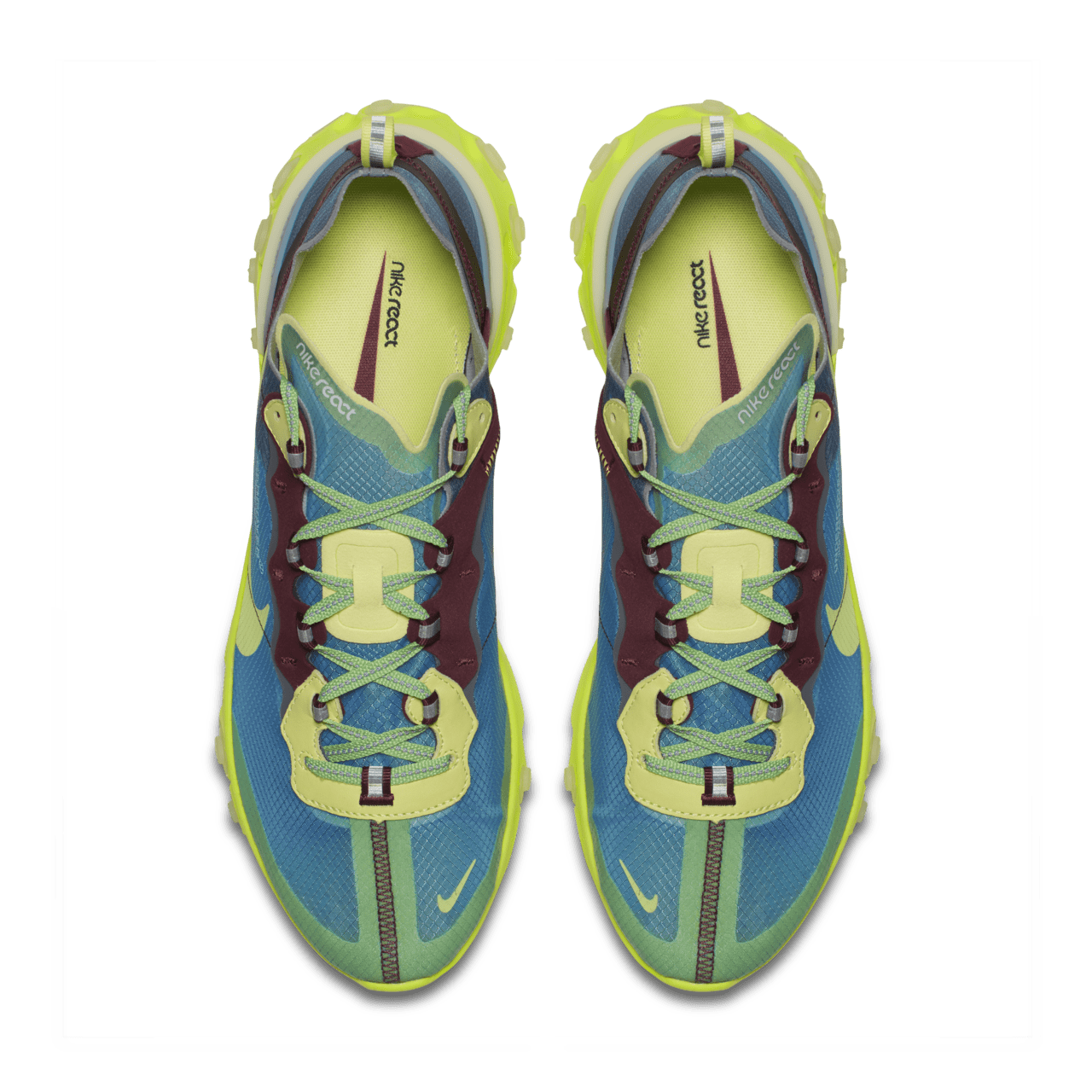 Nike React Element 87 Undercover Lakeside Electric Yellow Release Date. Nike SNKRS