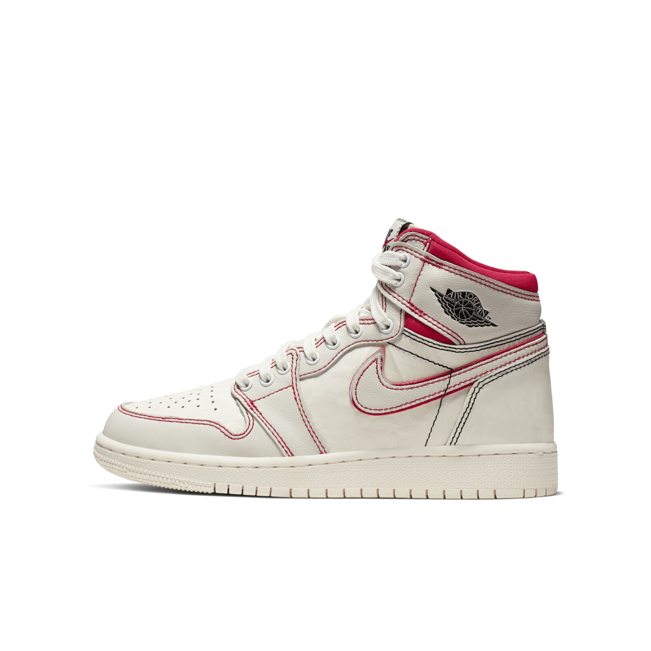 Air Jordan I High Sail Phantom University Red Release Date. Nike SNKRS