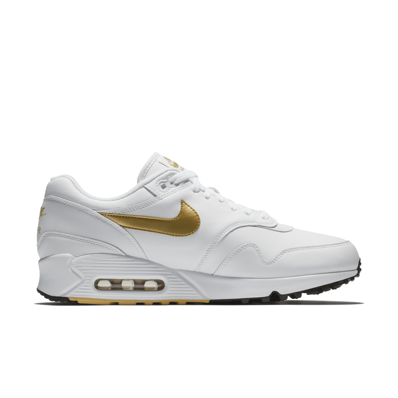 Nike Air Max 90/1 'White & Metallic Gold' Release Date