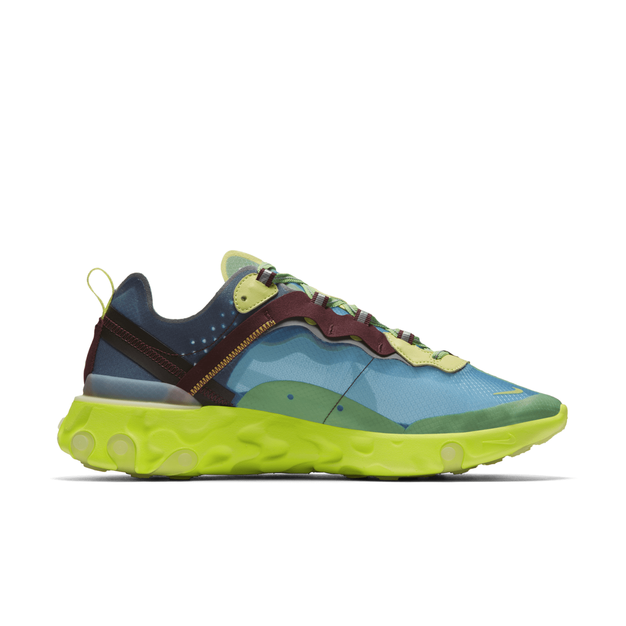 Nike React Element 87 Undercover Lakeside Electric Yellow Release Date. Nike SNKRS