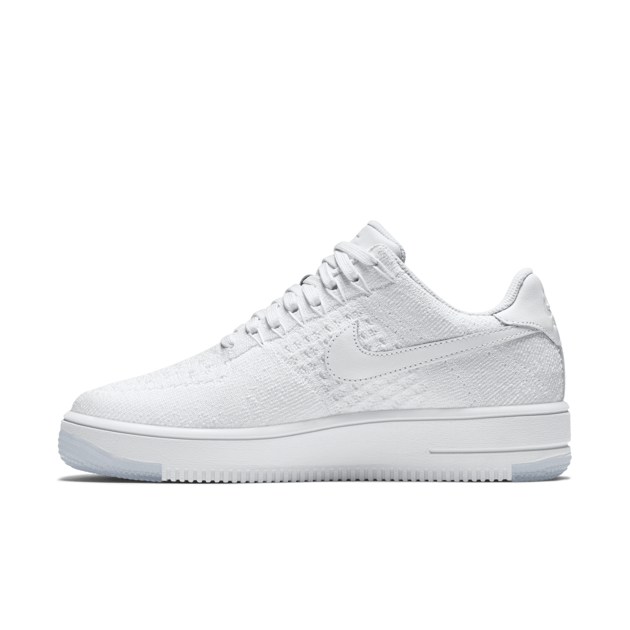 Air force 1 flyknit white low on sale