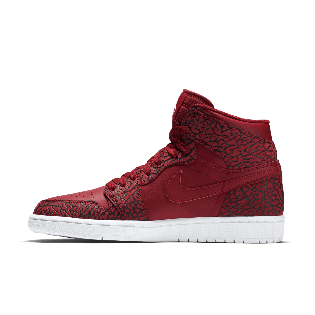 Nike air jordan 1 retro high gym red elephant print best sale