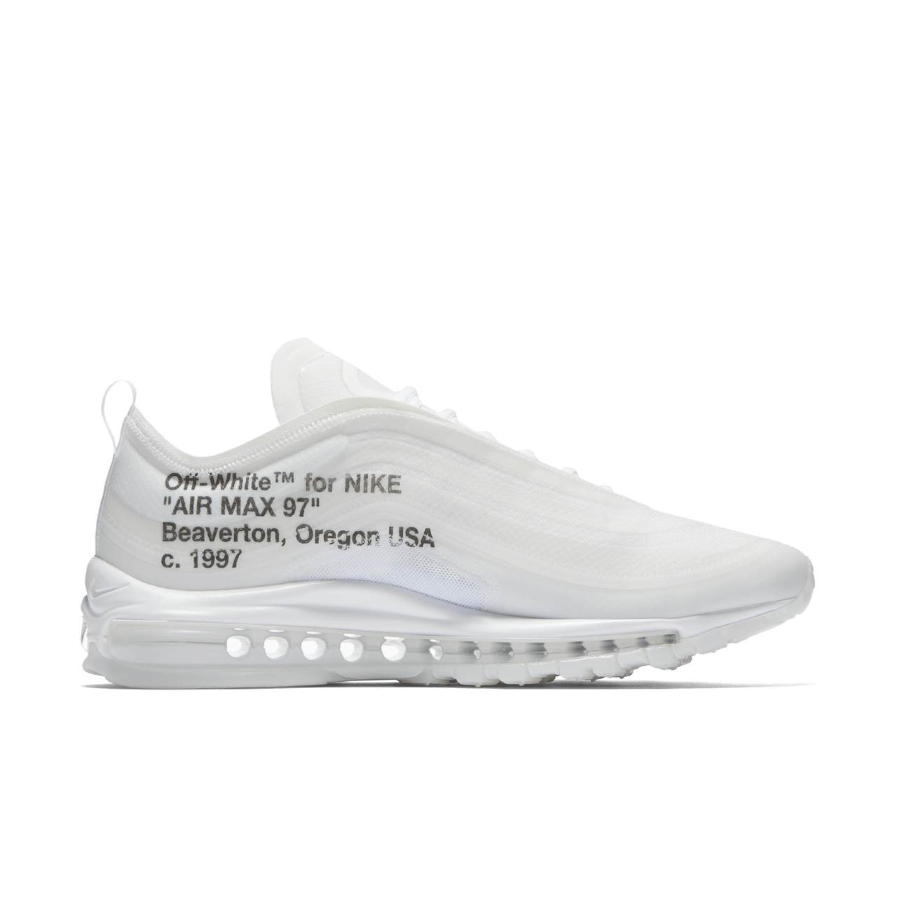 Off white air max 97 silver on sale