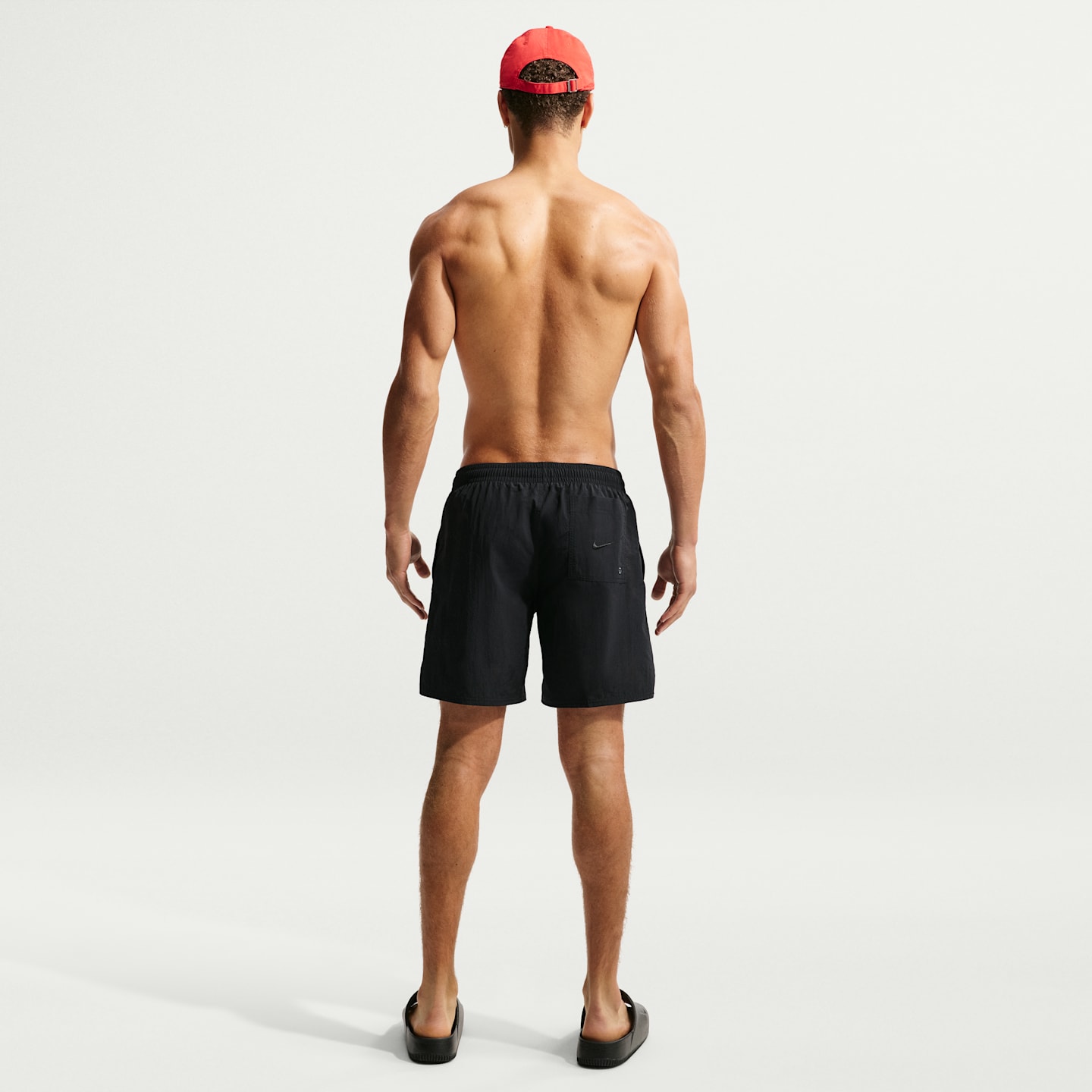 Мужские плавательные шорты Nike Swim Breaker, 7", на полной подкладке, цвет: Чёрный — фото 5