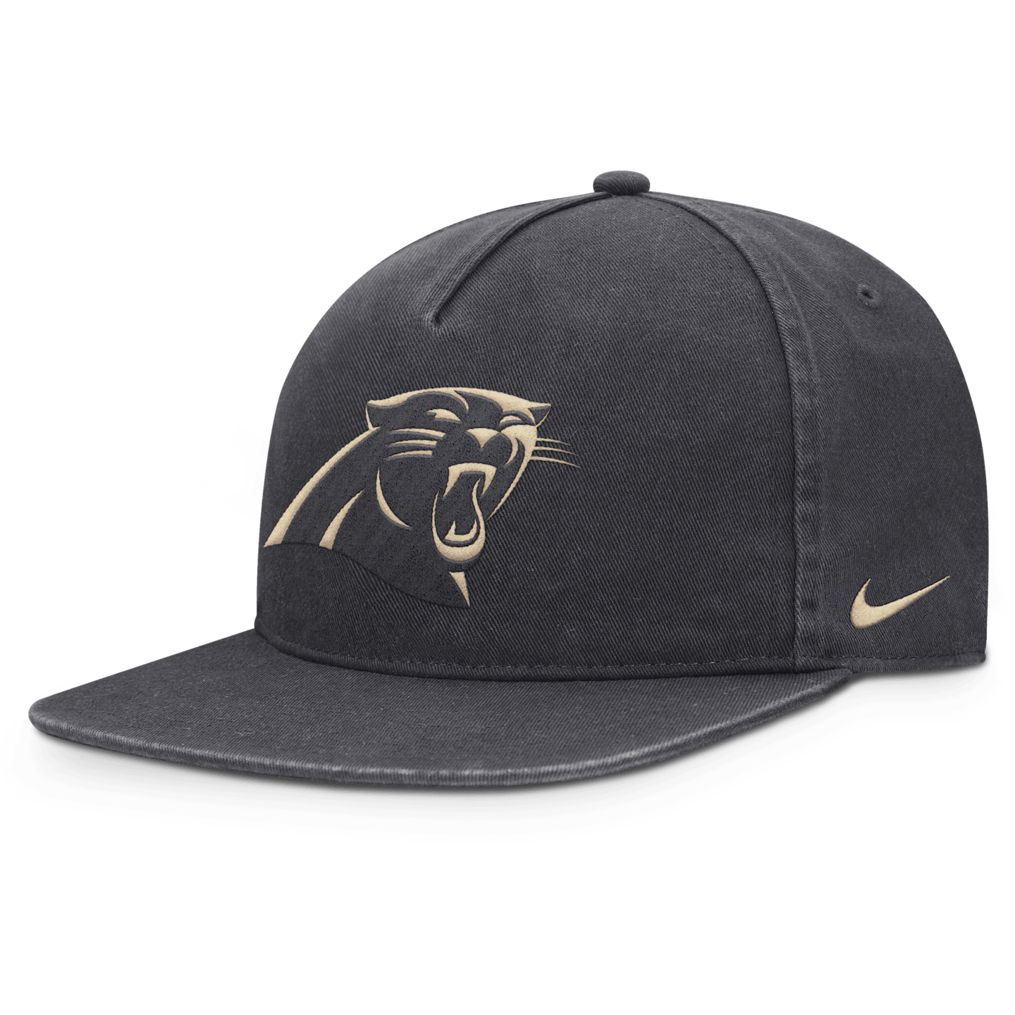 Мужская регулируемая бейсболка Nike Carolina Panthers Pro NFL, цвет: Антрацитовый — фото 1