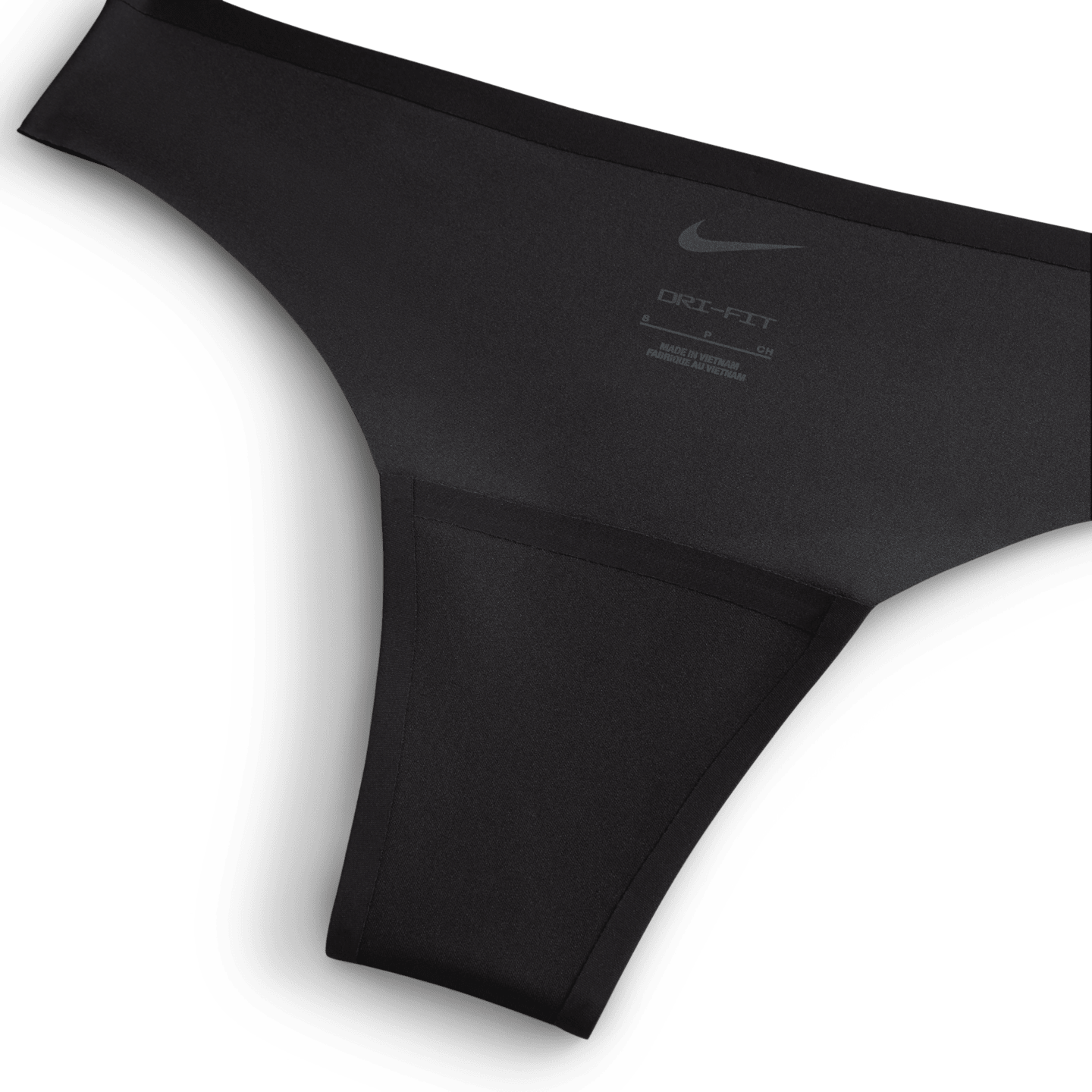Трусы-стринги Leak Protection, защита от протекания — Nike, цвет: Чёрный / Холодный серый — фото 3
