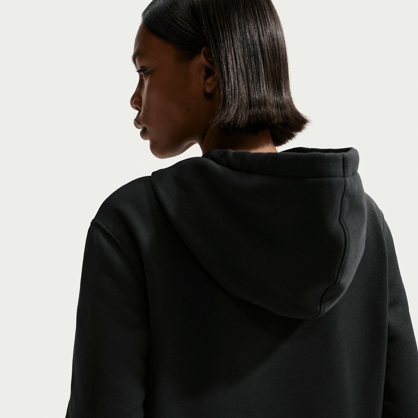 Женское волейбольное худи Nike, цвет: Чёрный — фото 2