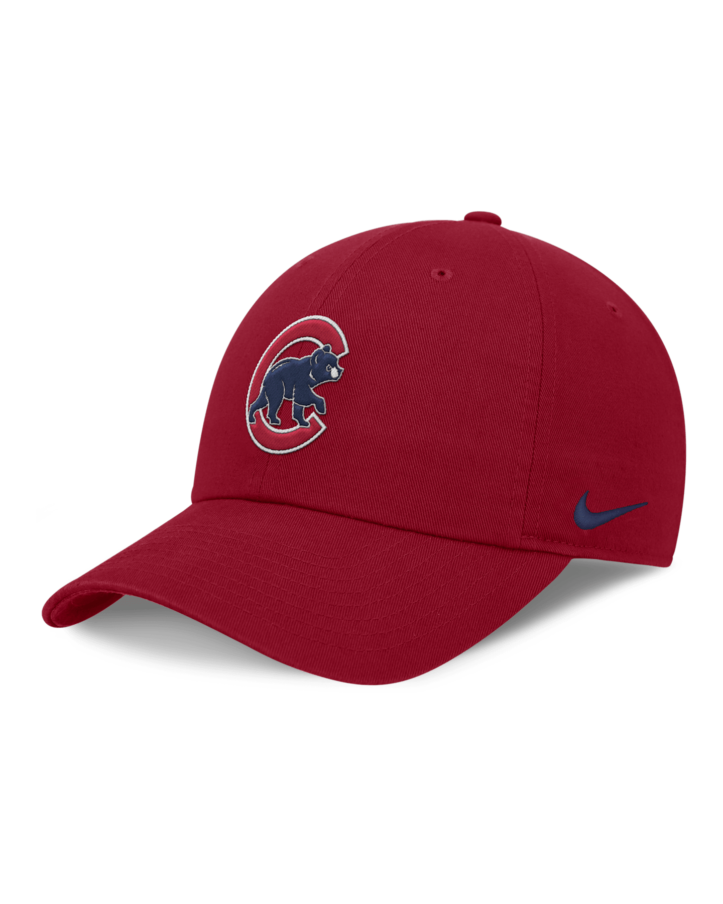 Мужская регулируемая бейсболка Nike Chicago Cubs Evergreen Club MLB, цвет: Красный — фото 3