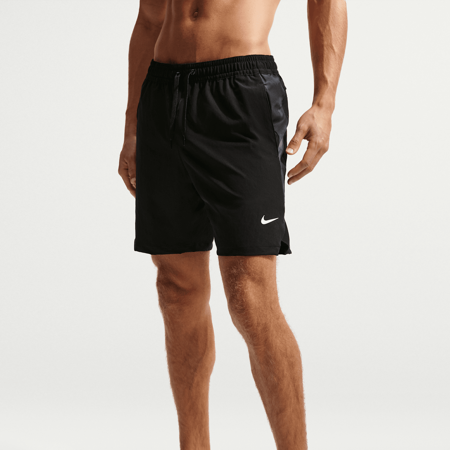 Мужские плавательные шорты Nike Swim Contend, 7", со вшитыми трусами, цвет: Чёрный — фото 2