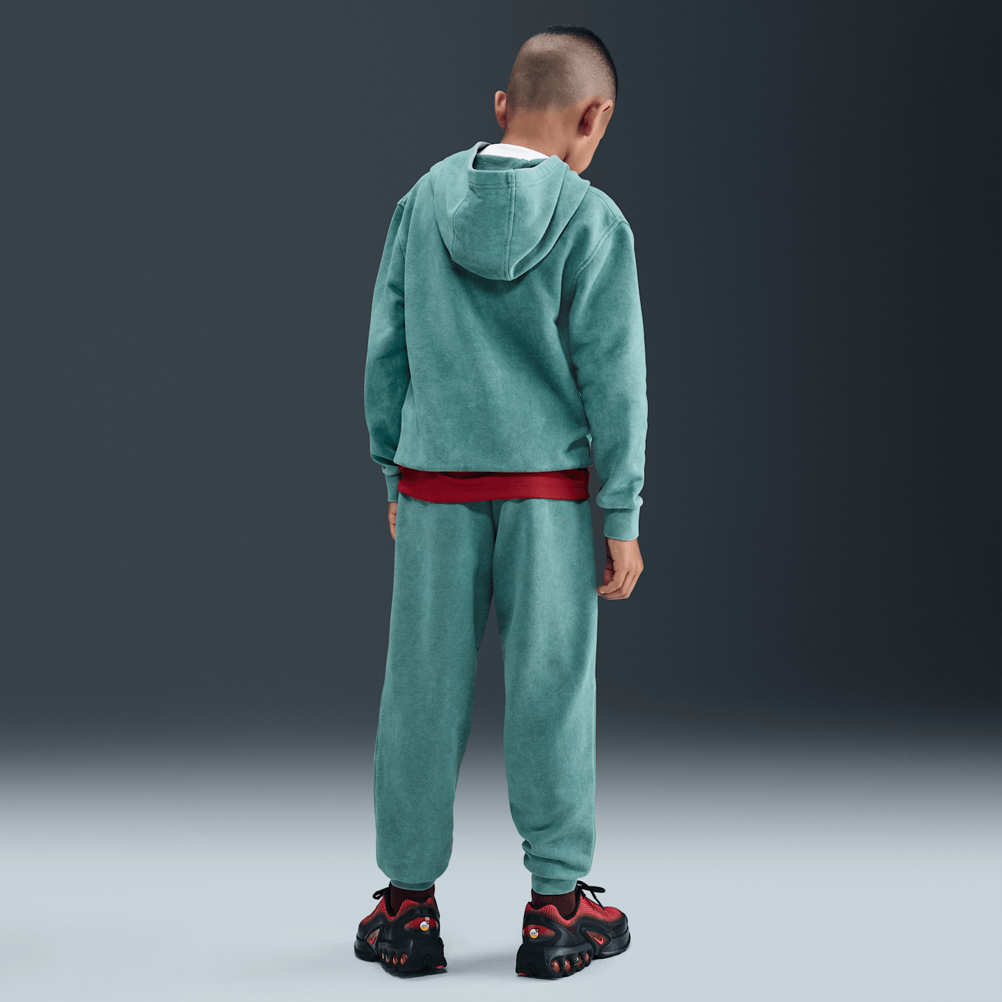 Детские брюки Nike Sportswear Club Fleece French Terry, цвет: Белый — фото 6