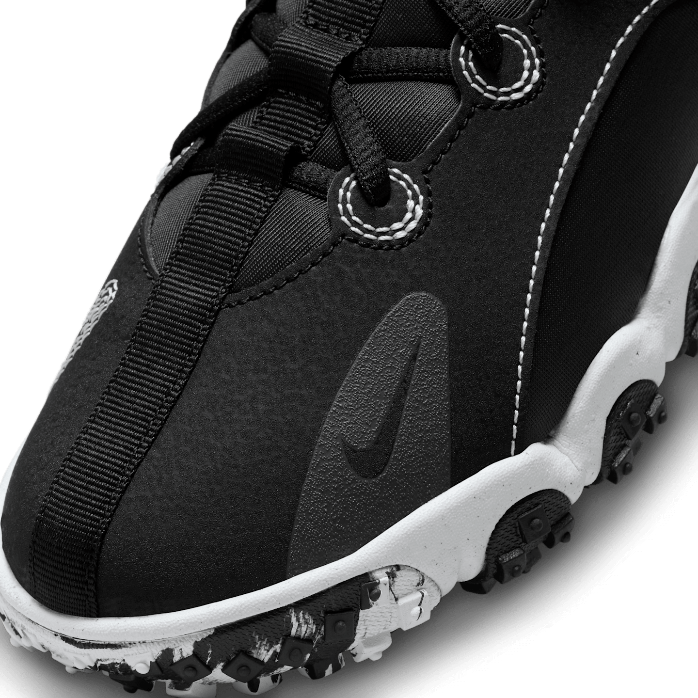 Детские бутсы Nike Future Field Cleats, цвет: Чёрный / Серый — фото 7