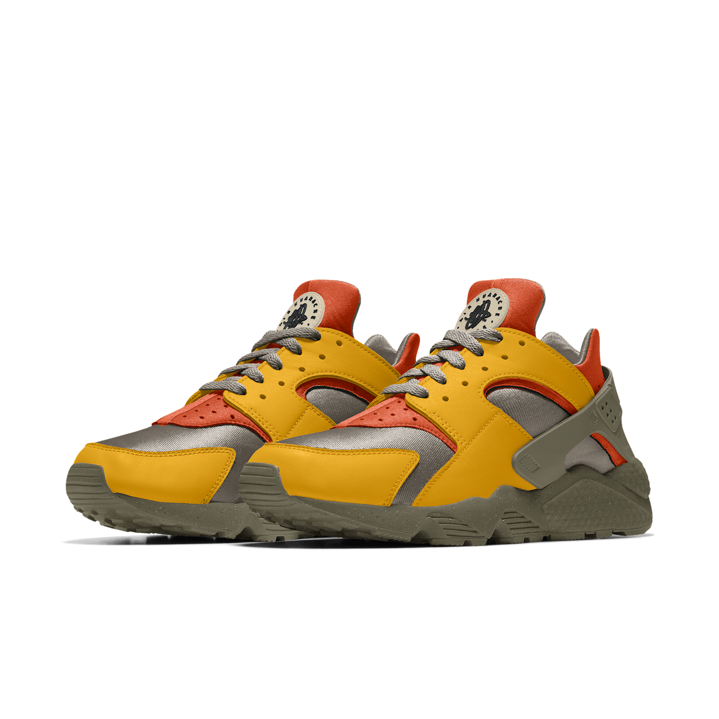 Мужские кроссовки Nike Air Huarache By You Custom, цвет: Разноцветный — фото 2